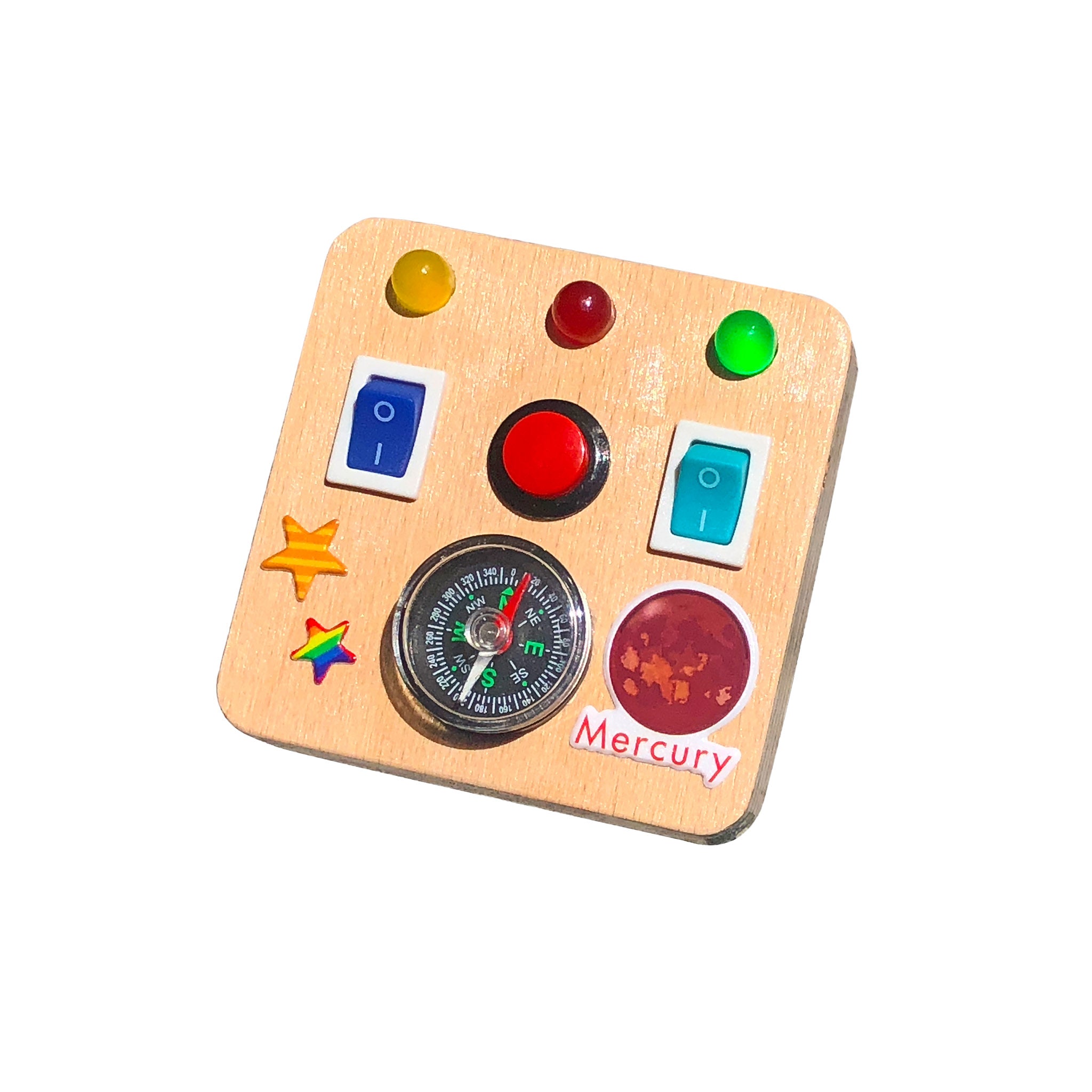 Mini Montessori Baby Toy Travel Busy board for toddler