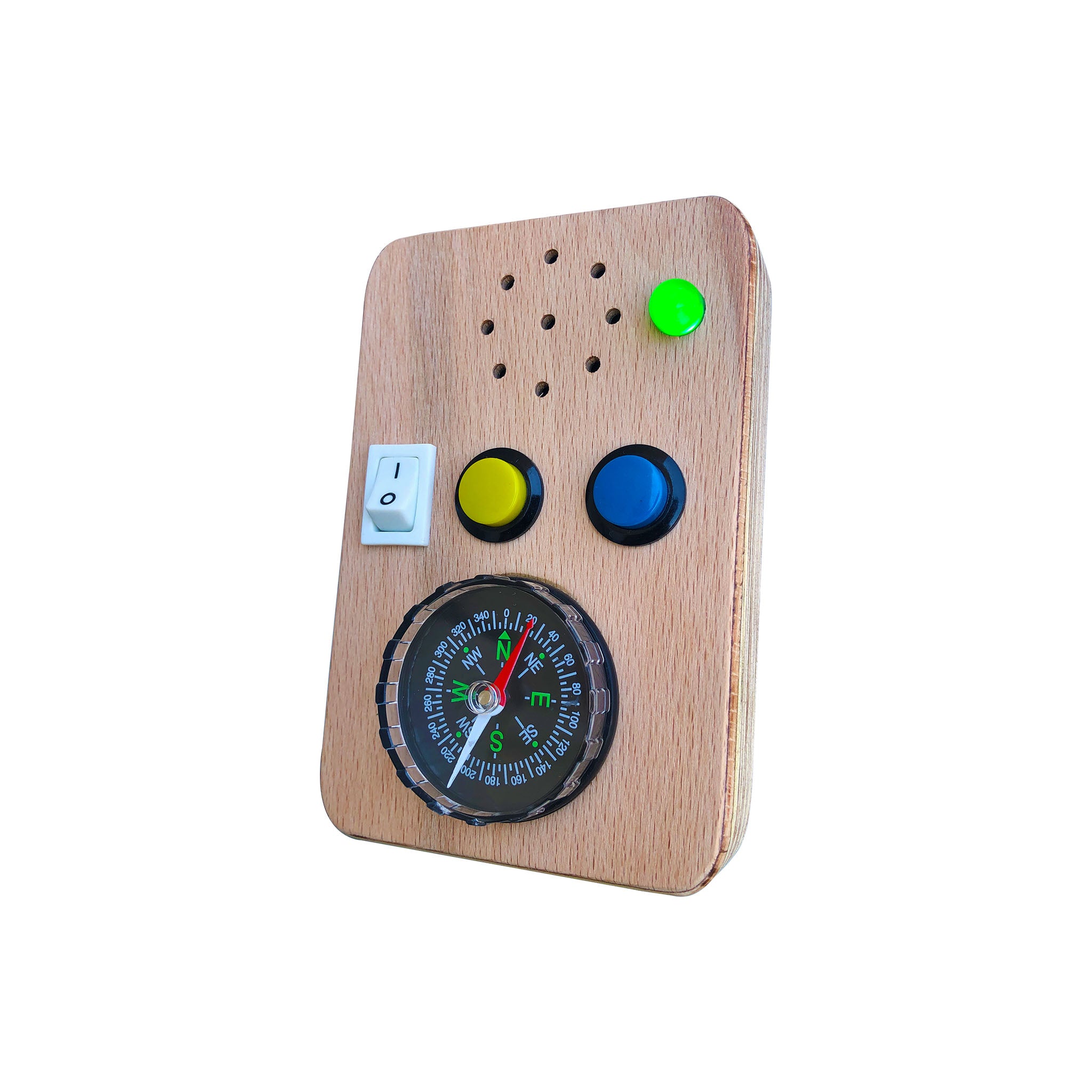 Handmade Wooden Jukebox: Toddler Music Player with 100 Kids Songs | Gift for Christmas