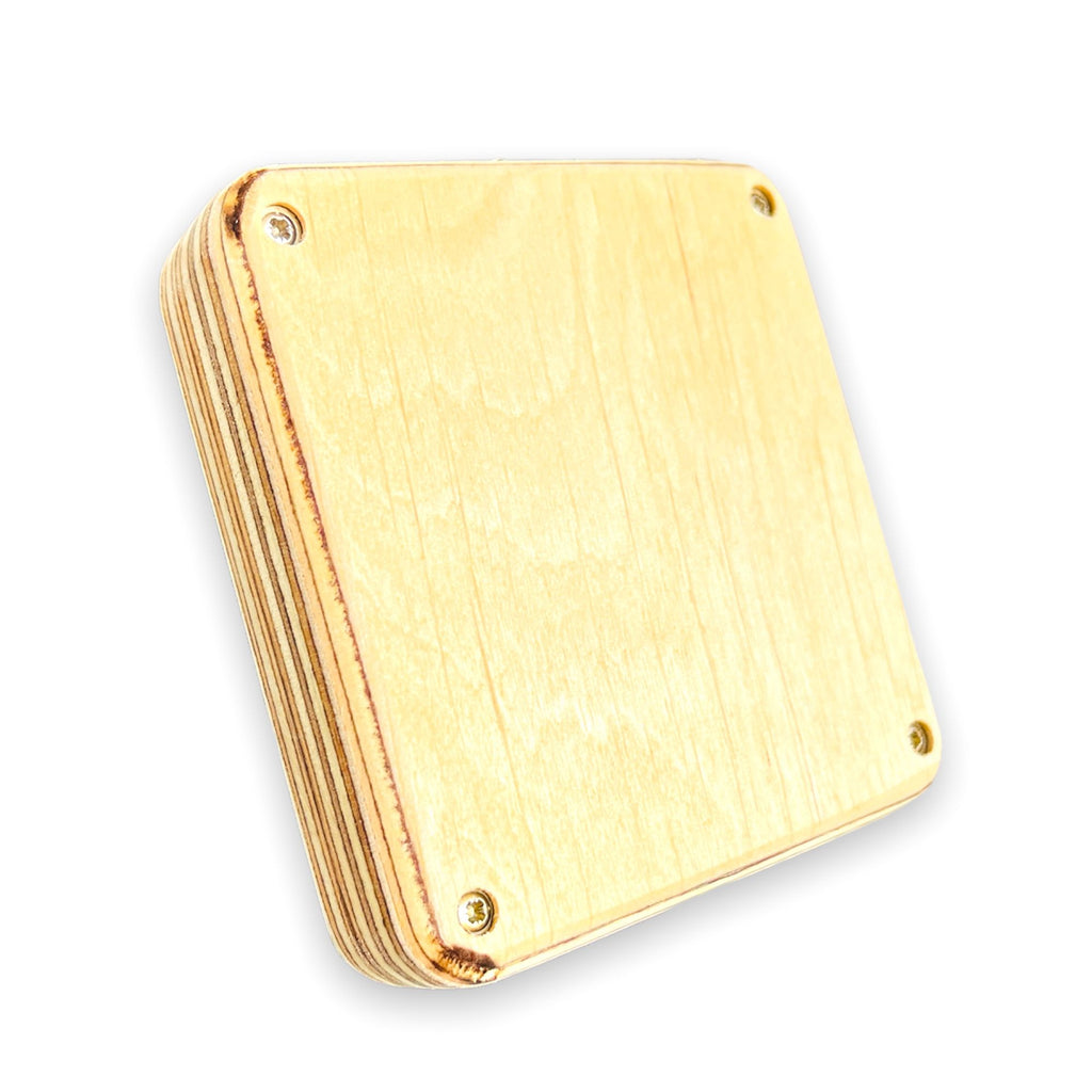 Montessori Baby Busy Board: 4-Button LED Color Teacher Toy