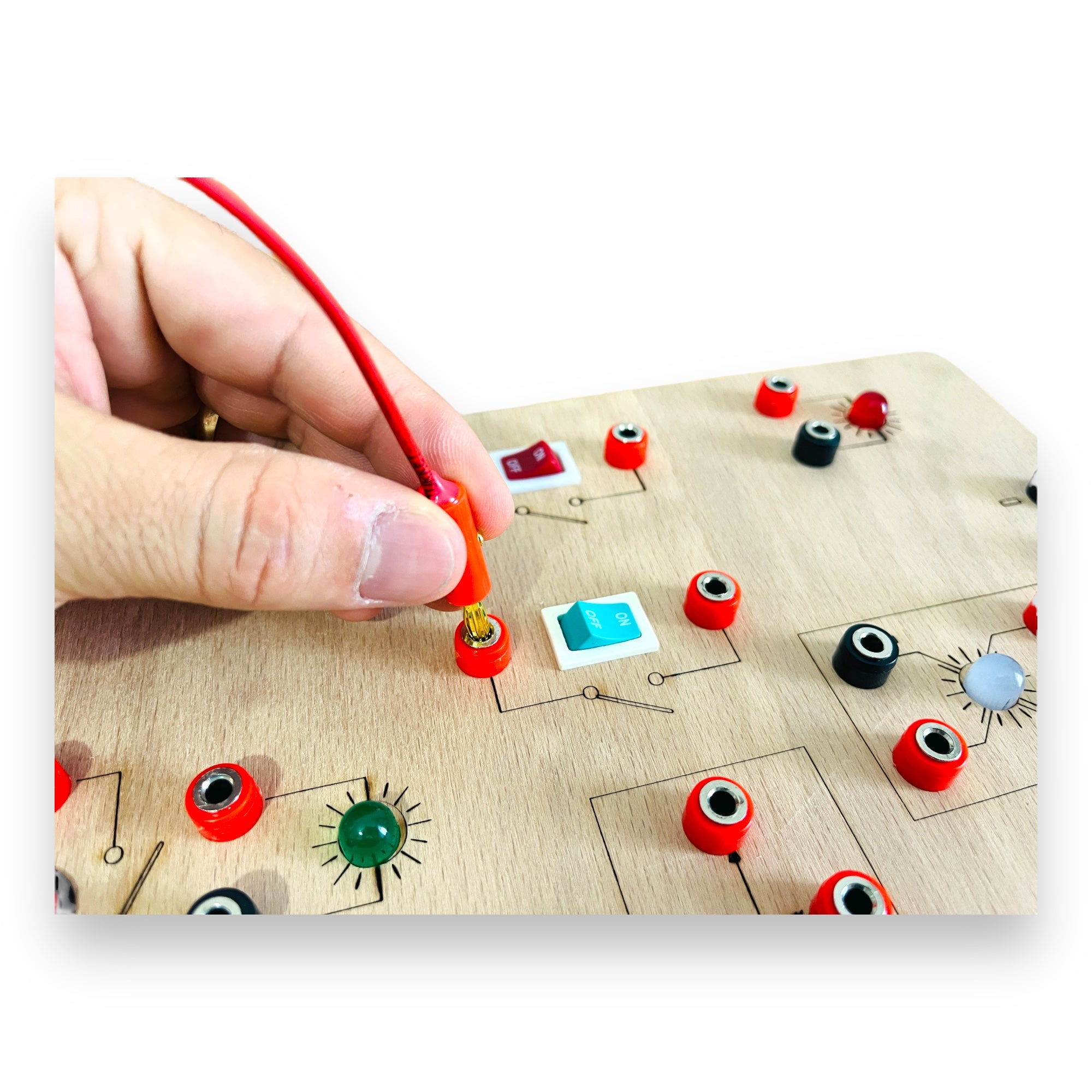 Circuit Panel For Smart Kids  ||  Computer Electronic Board Logic Gate