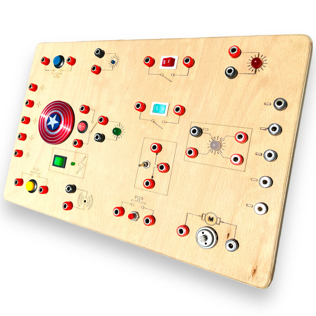Circuit Panel For Smart Kids  ||  Computer Electronic Board Logic Gate