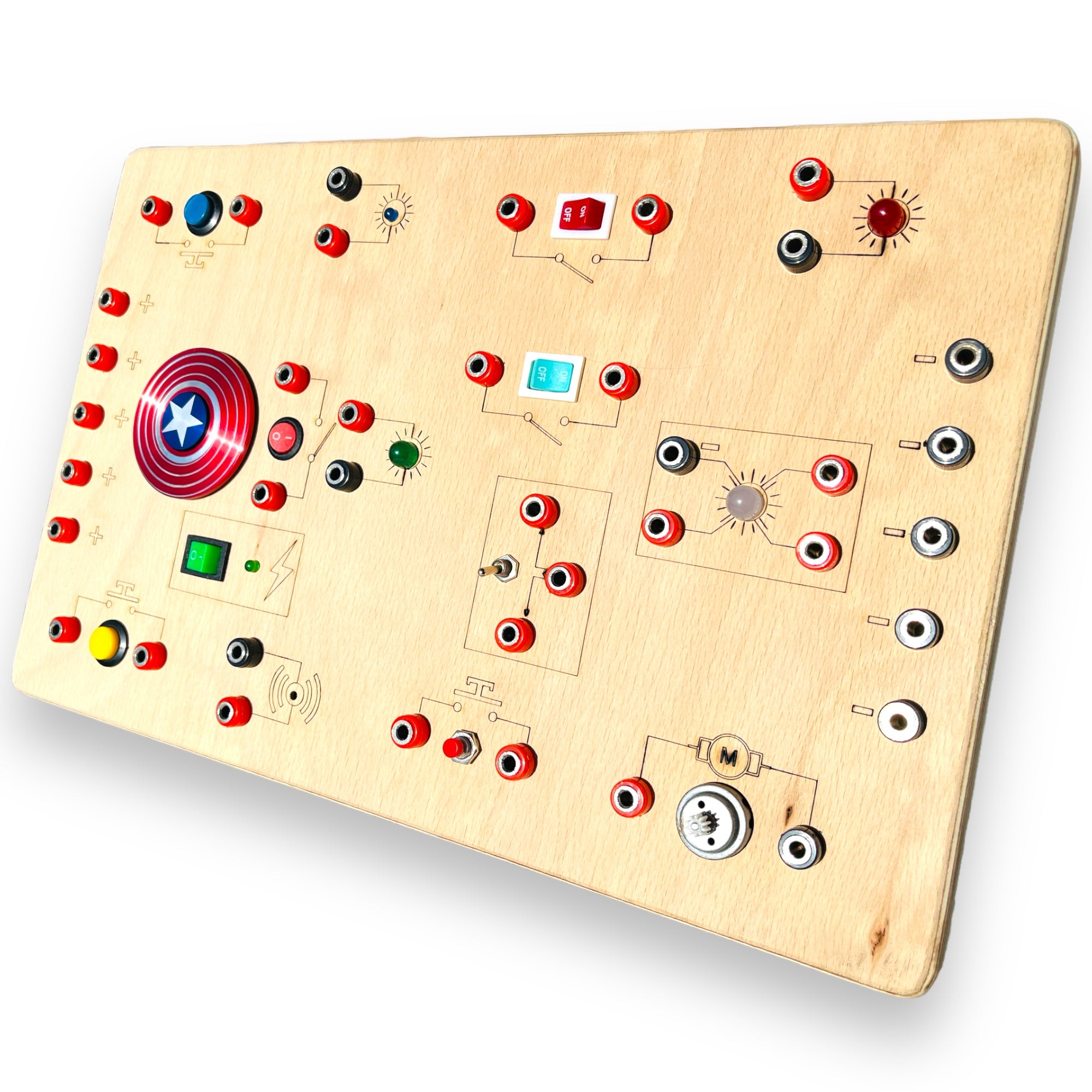 Circuit Panel For Smart Kids  ||  Computer Electronic Board Logic Gate