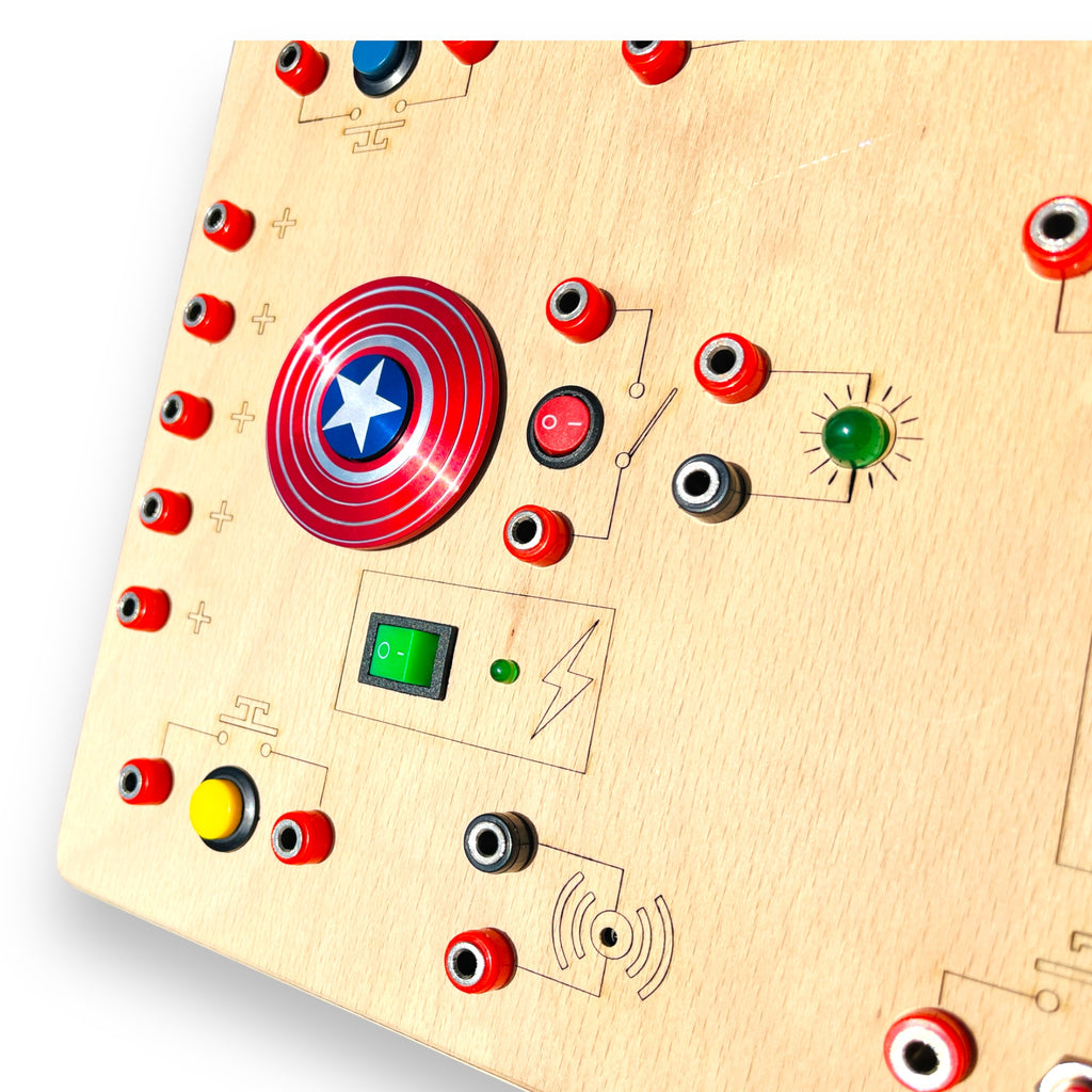 Circuit Panel For Smart Kids  ||  Computer Electronic Board Logic Gate