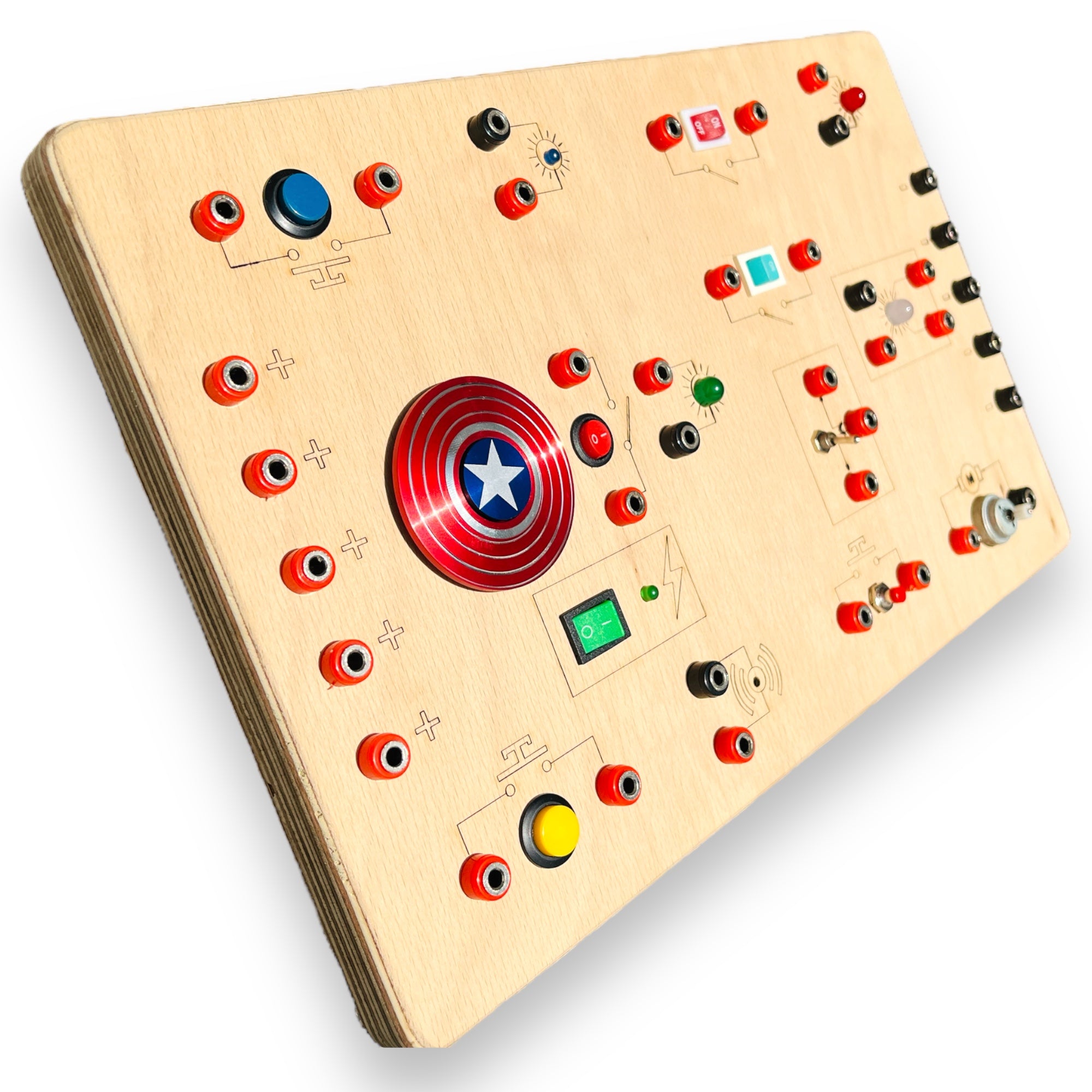 Circuit Panel For Smart Kids  ||  Computer Electronic Board Logic Gate