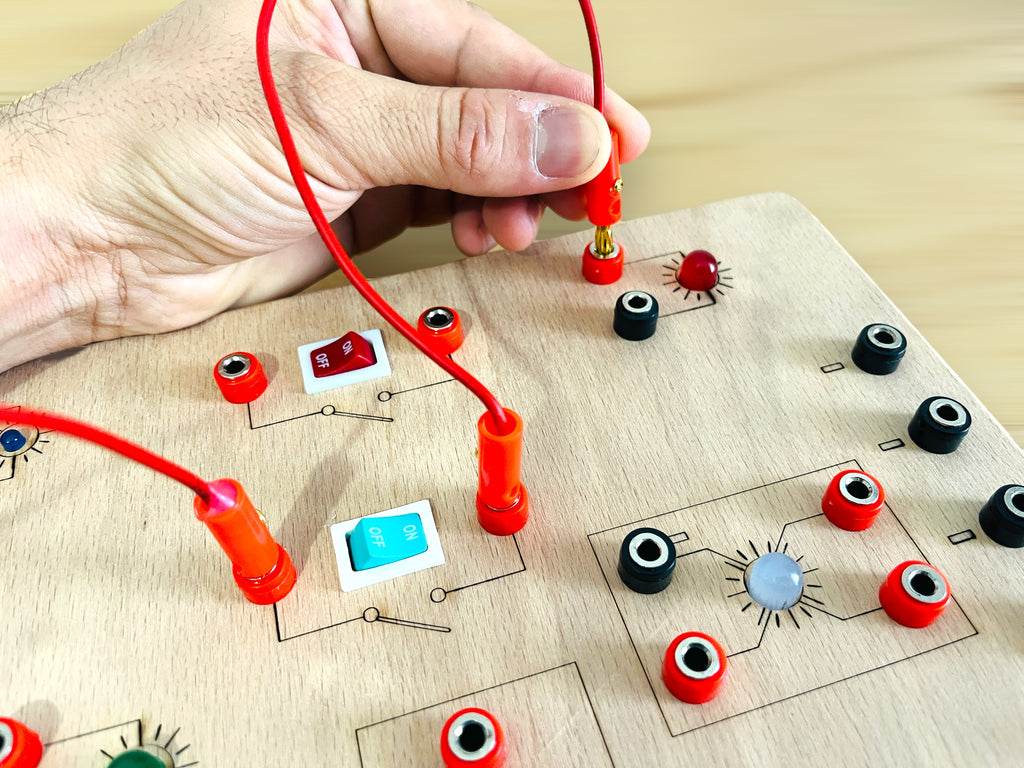 Circuit Panel For Smart Kids  ||  Computer Electronic Board Logic Gate