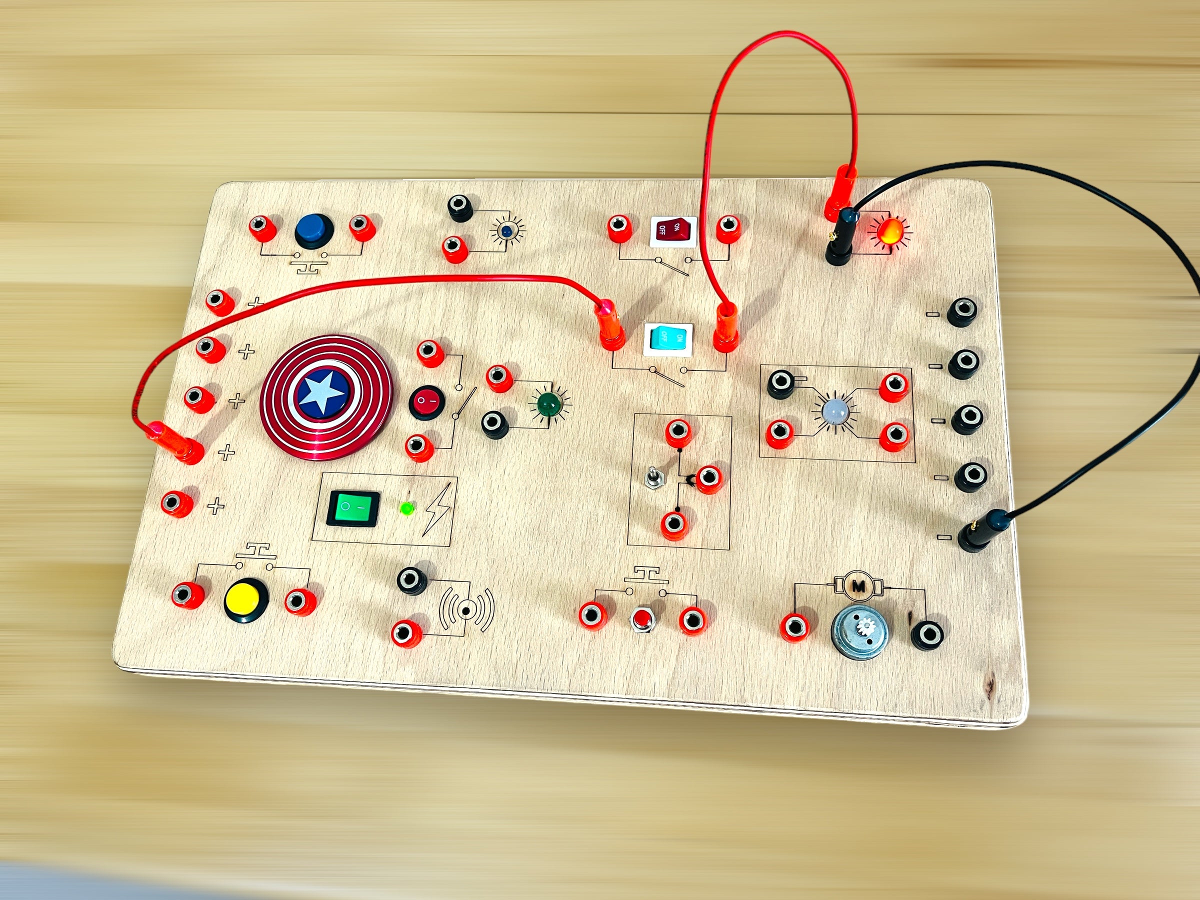 Circuit Panel For Smart Kids  ||  Computer Electronic Board Logic Gate
