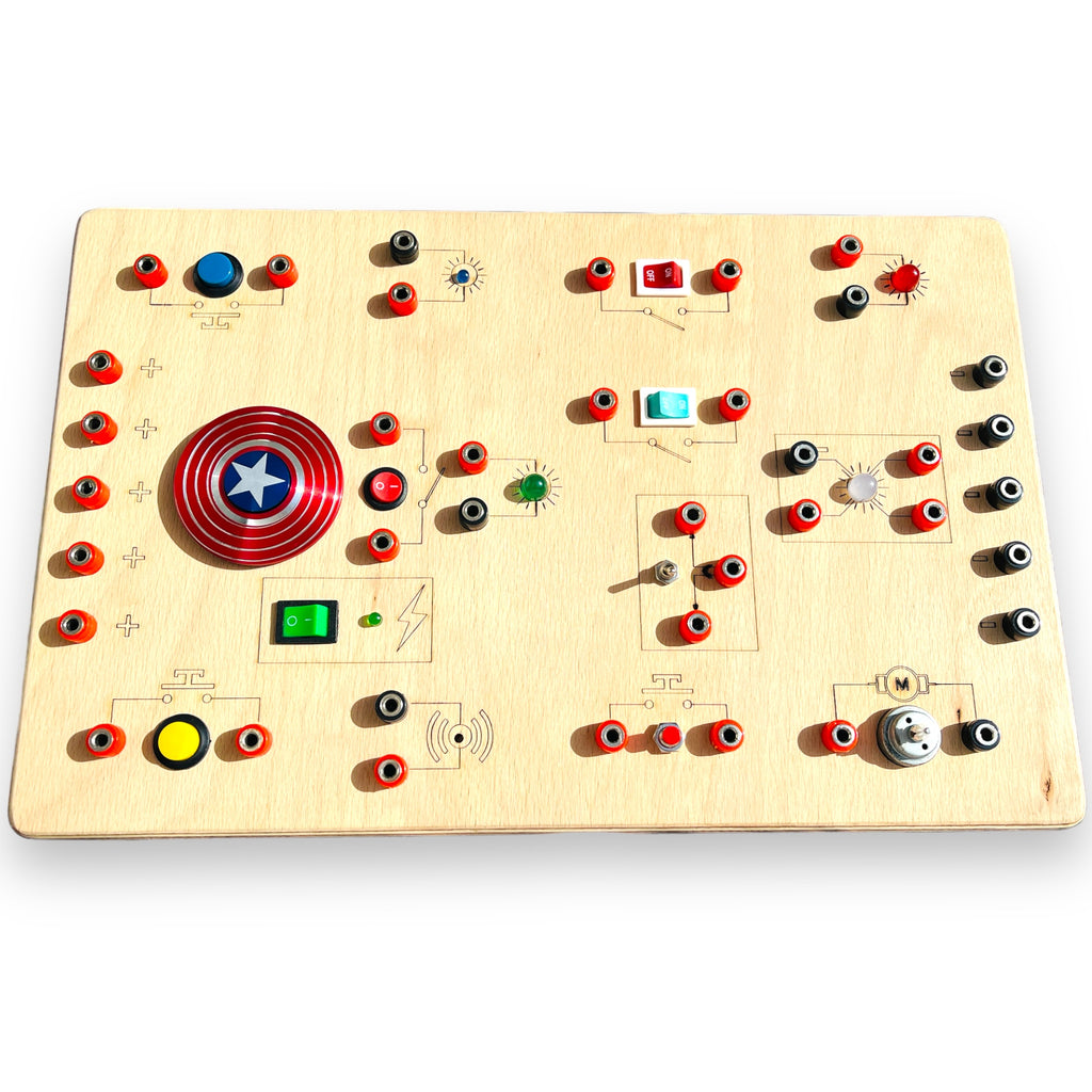 Circuit Panel For Smart Kids  ||  Computer Electronic Board Logic Gate