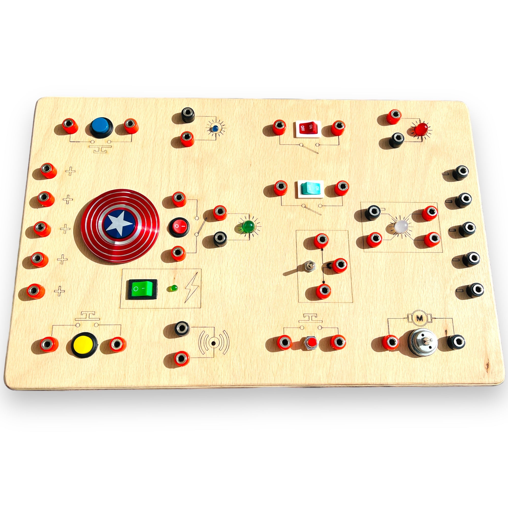 Circuit Panel For Smart Kids  ||  Computer Electronic Board Logic Gate