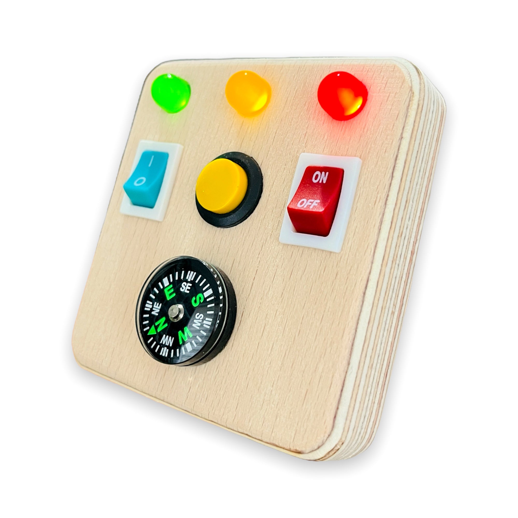 Mini Montessori Baby Toy Travel Busy board for toddler