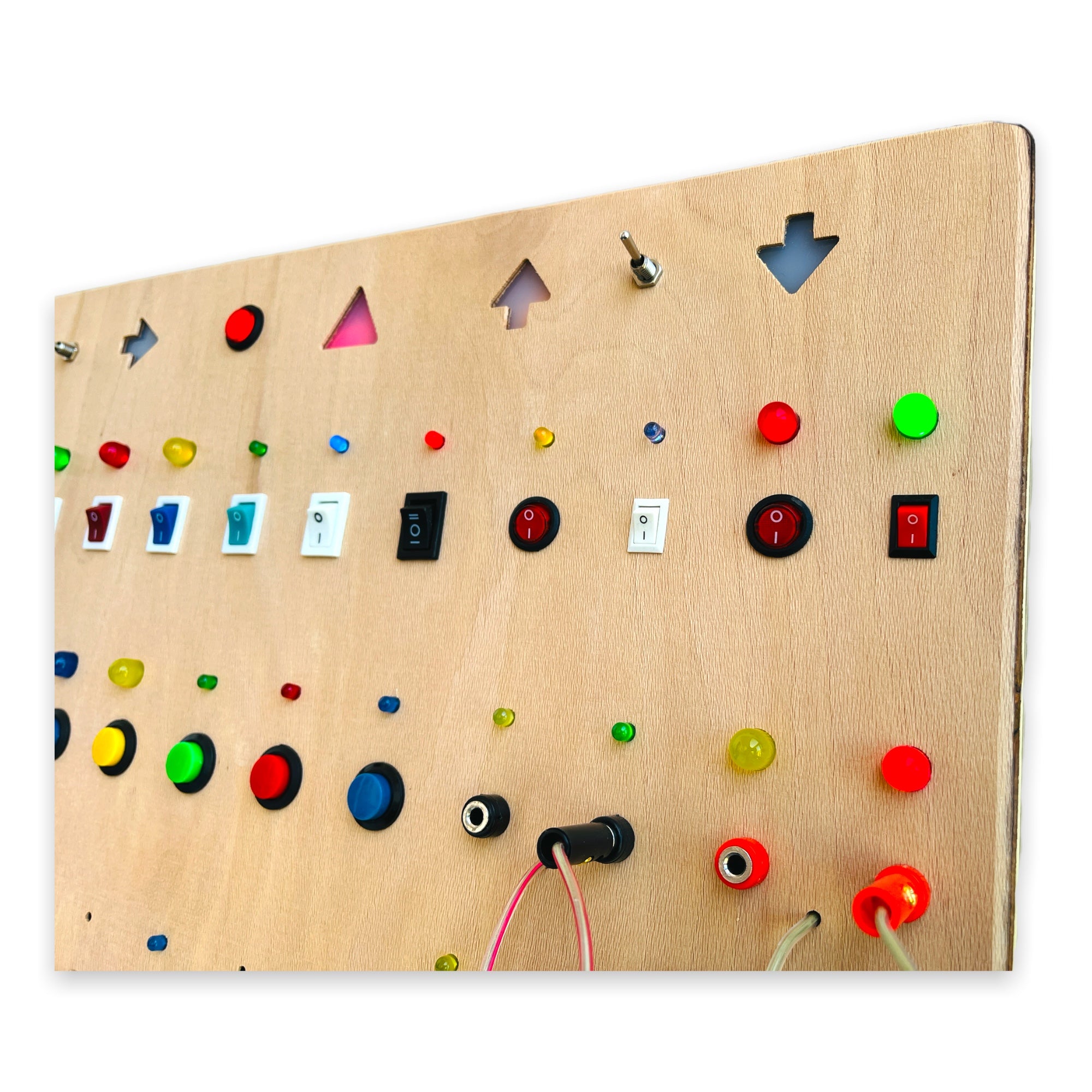 Mega Montessori Baby Toy Wooden Wall Busy Board for Toddlers