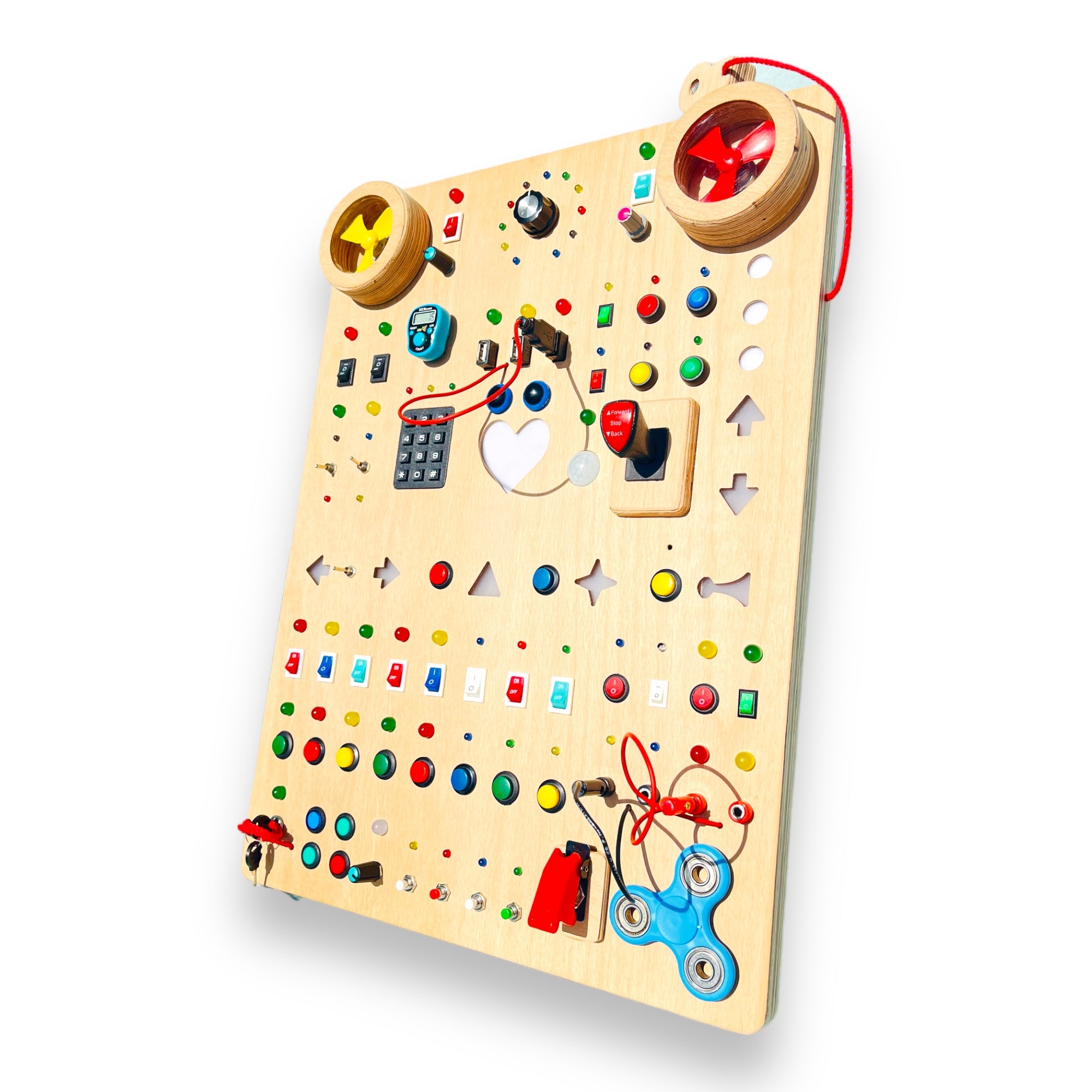 Galaxy the Gigantic Busy Board for Toddlers || Submarine Control Panel