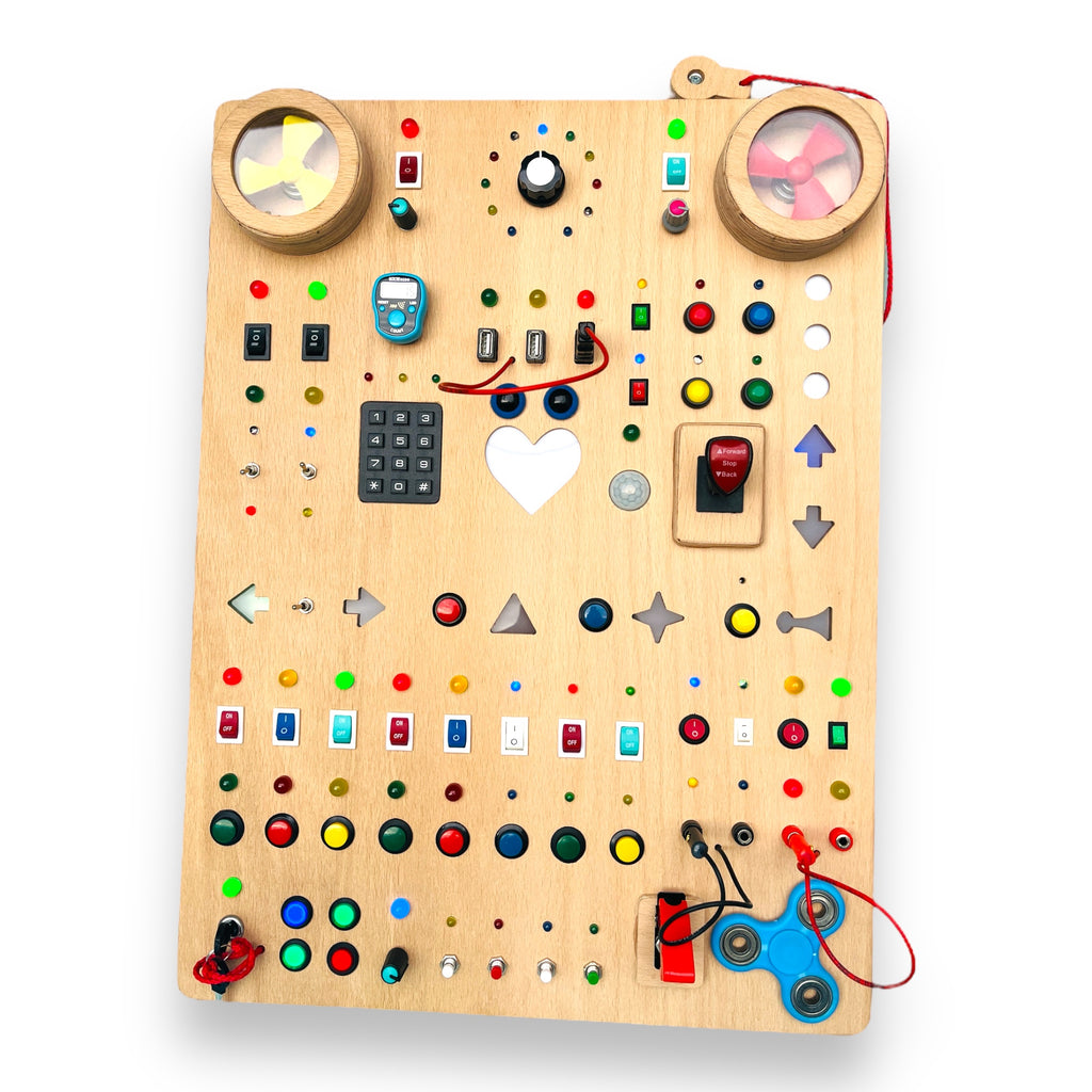 Galaxy the Gigantic Busy Board for Toddlers || Submarine Control Panel