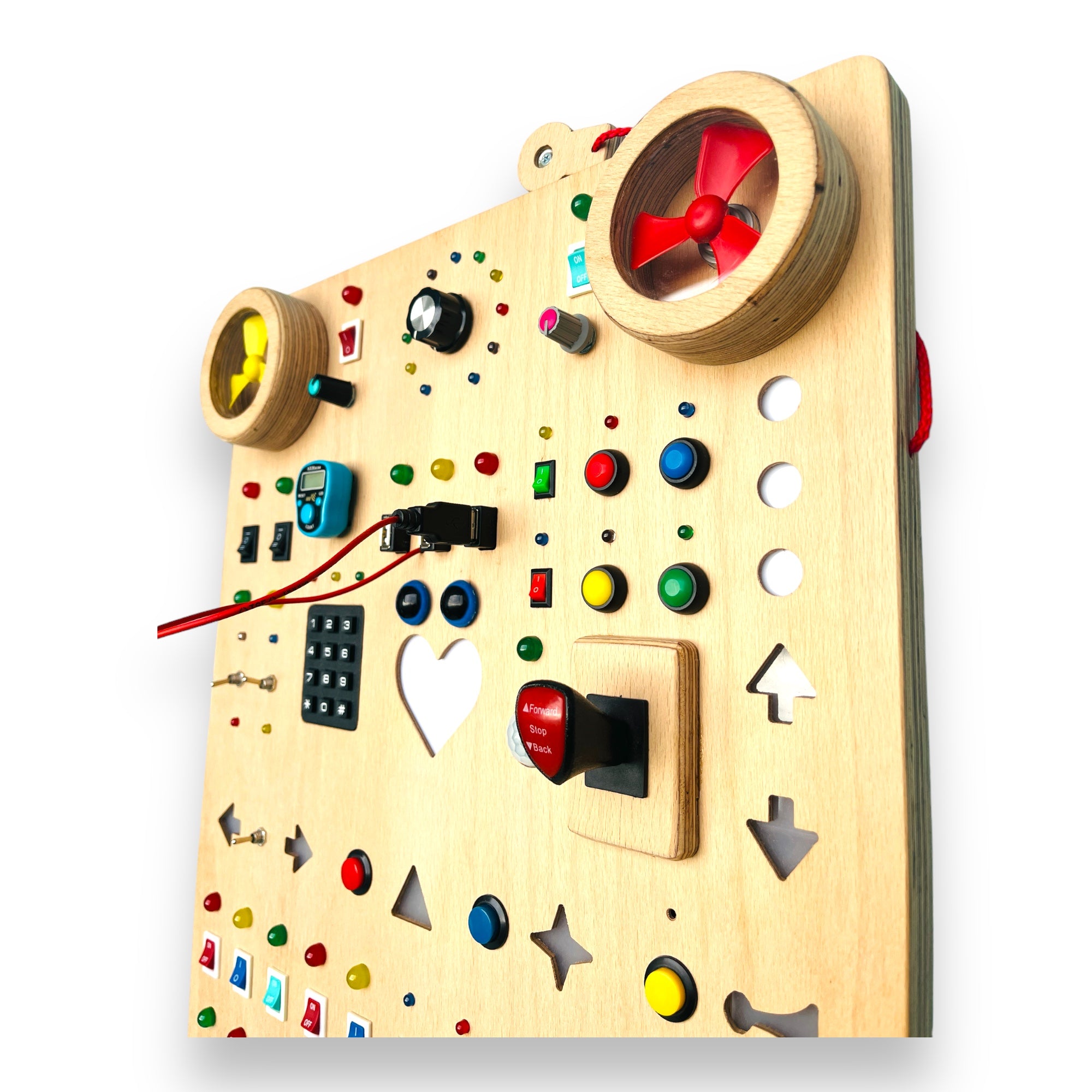 Galaxy the Gigantic Busy Board for Toddlers || Submarine Control Panel