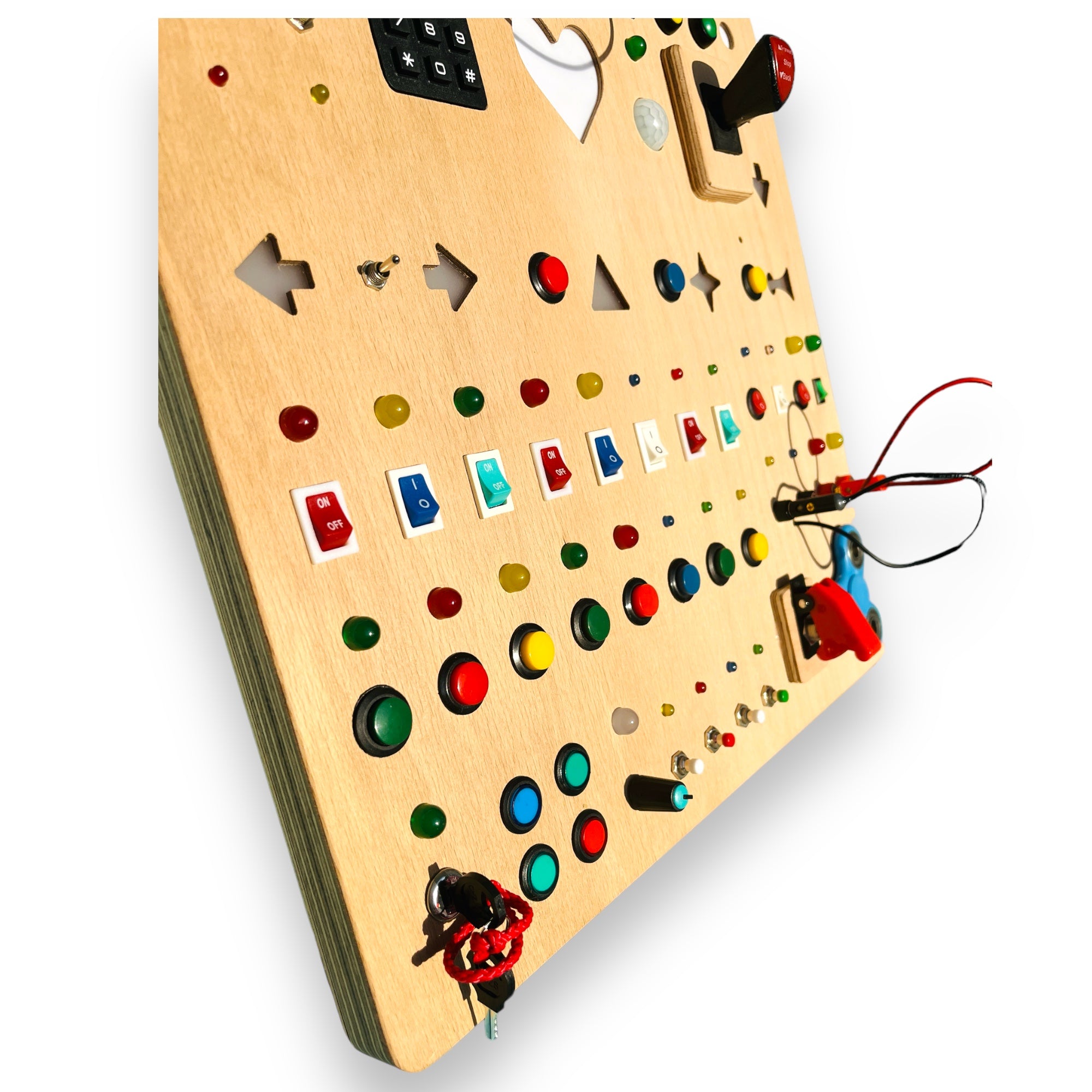 Galaxy the Gigantic Busy Board for Toddlers || Submarine Control Panel