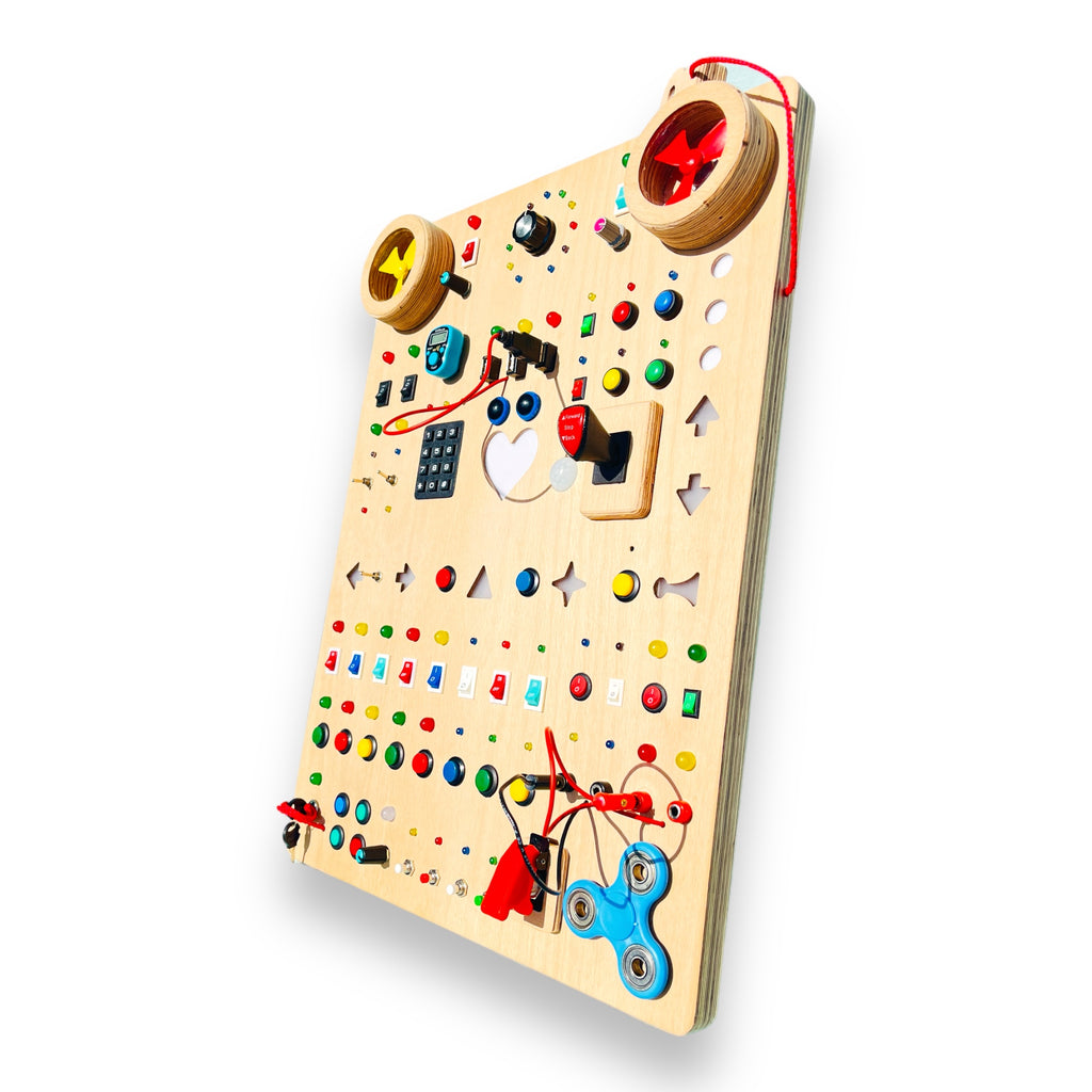 Galaxy the Gigantic Busy Board for Toddlers || Submarine Control Panel