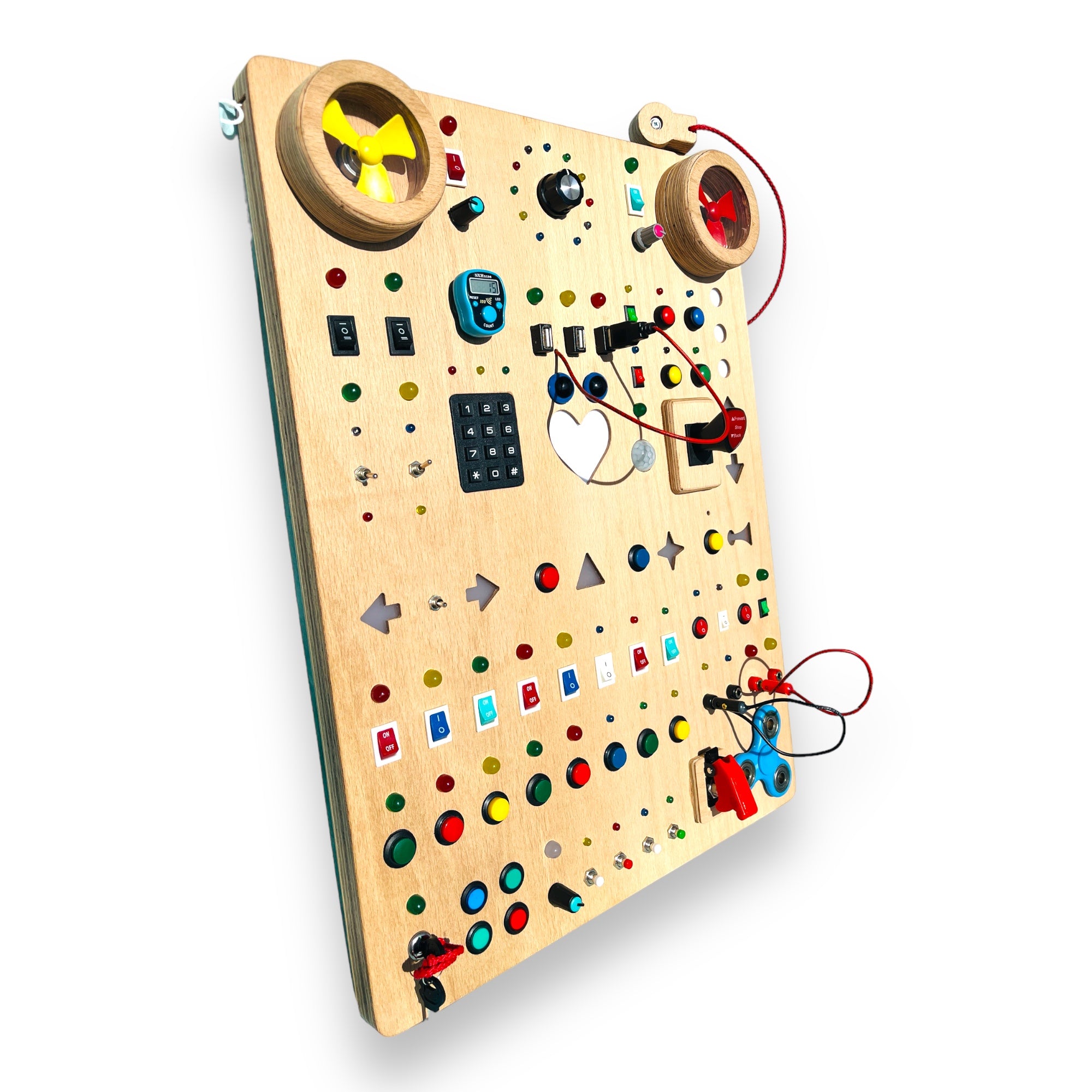 Galaxy the Gigantic Busy Board for Toddlers || Submarine Control Panel