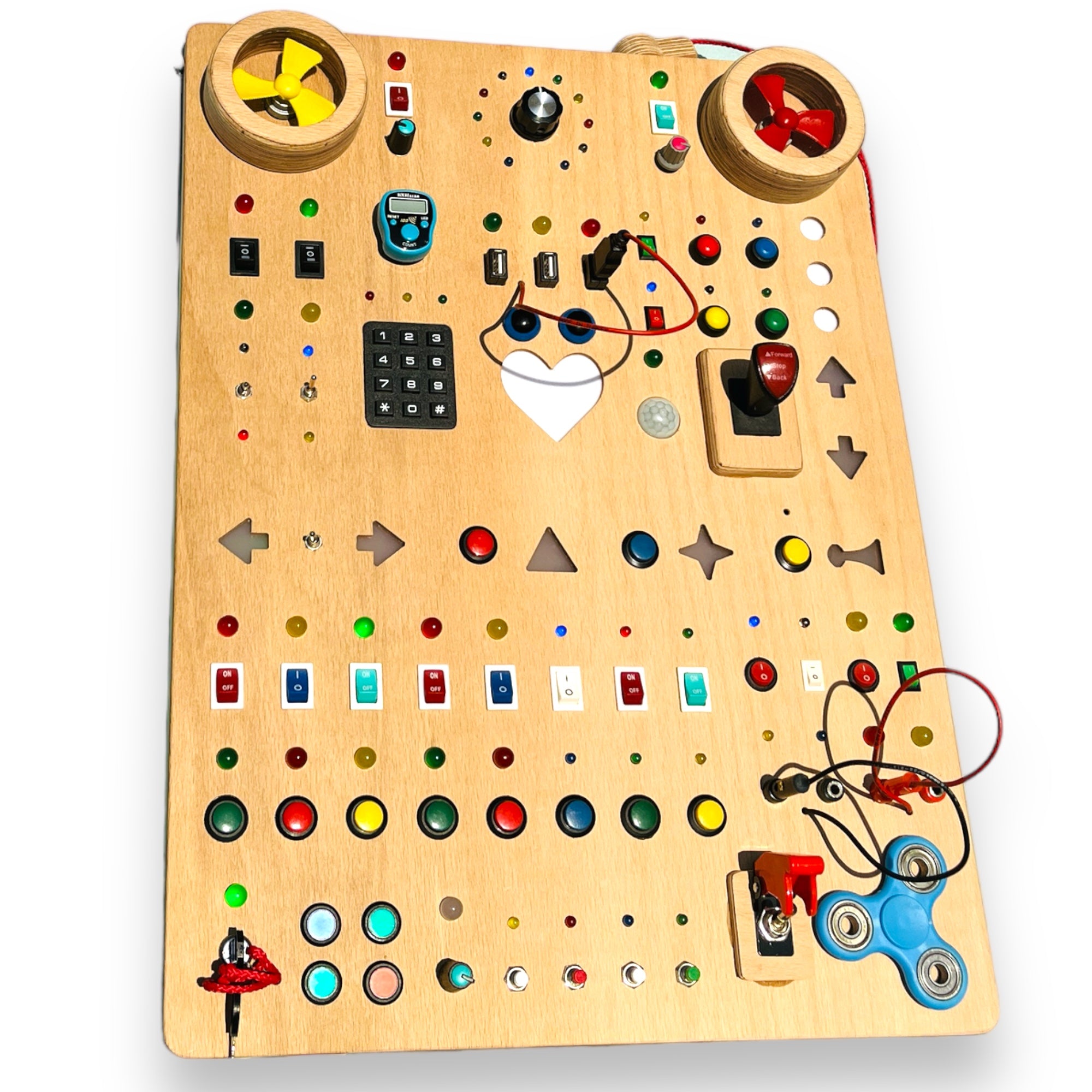 Galaxy the Gigantic Busy Board for Toddlers || Submarine Control Panel