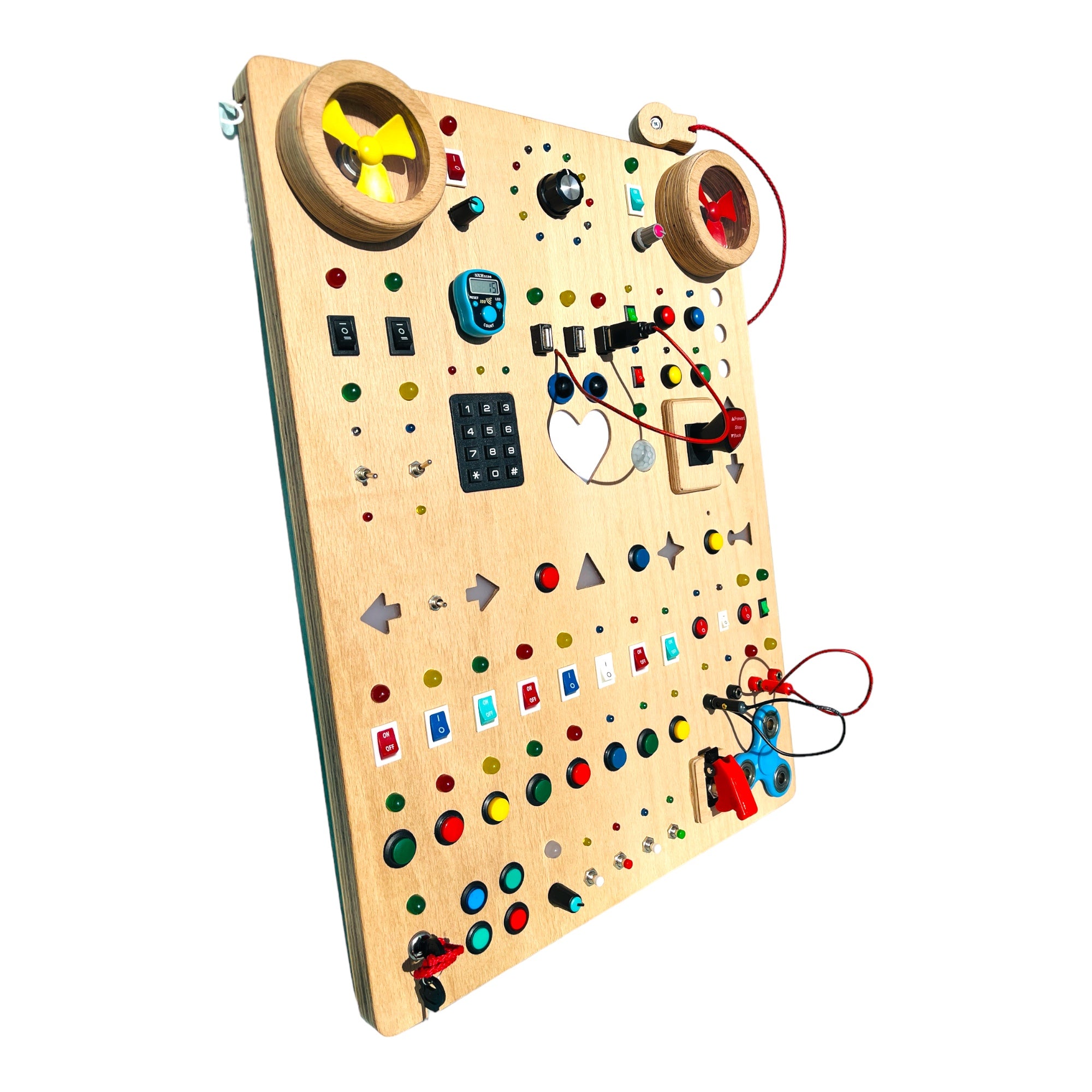 Galaxy the Gigantic Busy Board for Toddlers || Submarine Control Panel