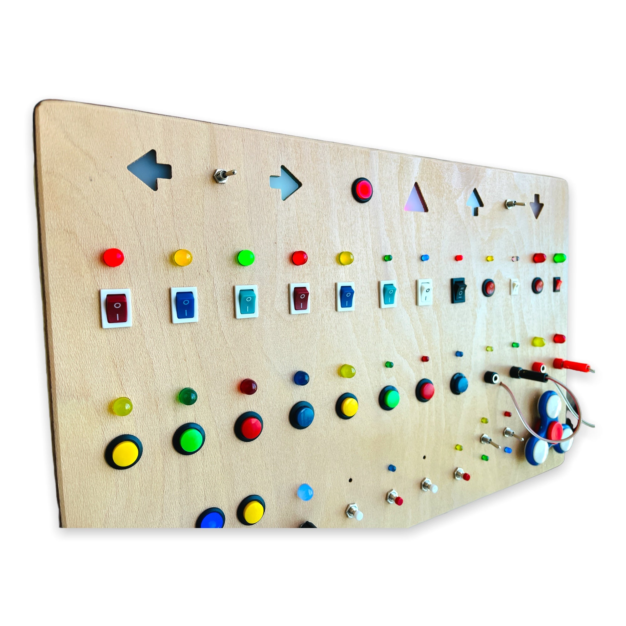 Mega Montessori Baby Toy Wooden Wall Busy Board for Toddlers