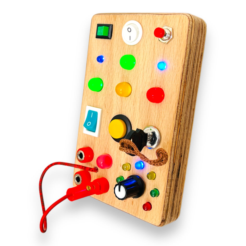 Rotary Sensory Baby Toy Travel Busy board for toddler