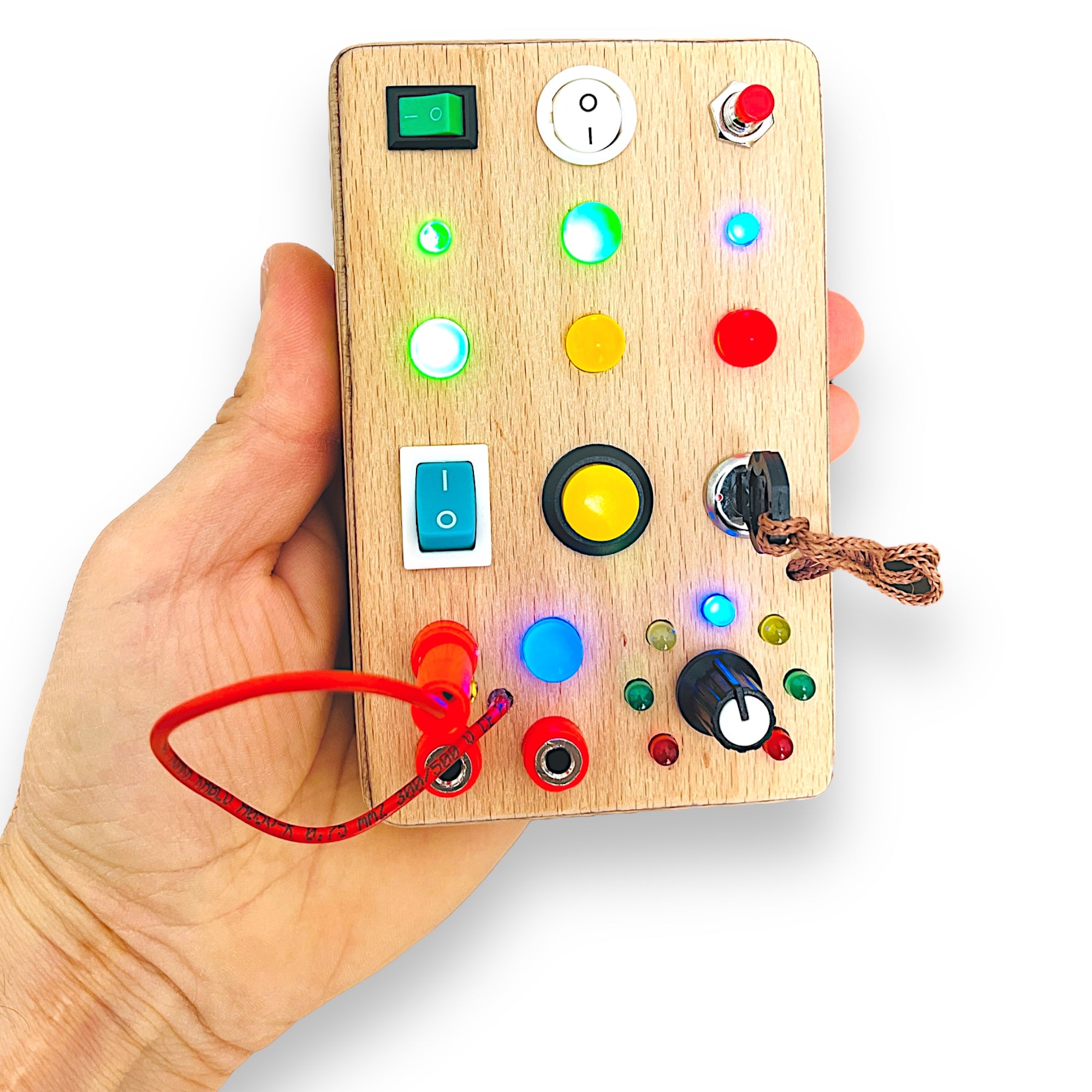 Rotary Sensory Baby Toy Travel Busy board for toddler