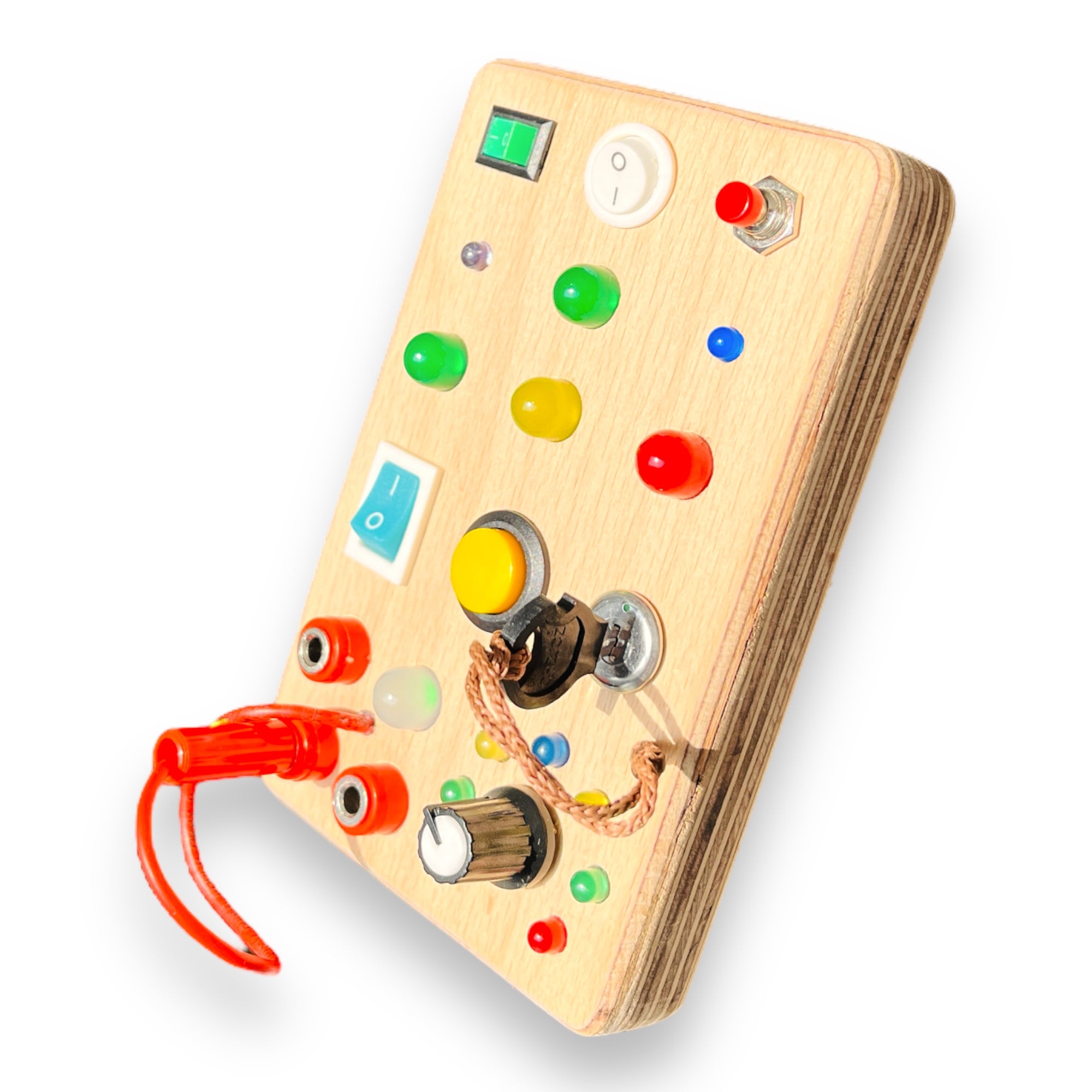 Rotary Sensory Baby Toy Travel Busy board for toddler