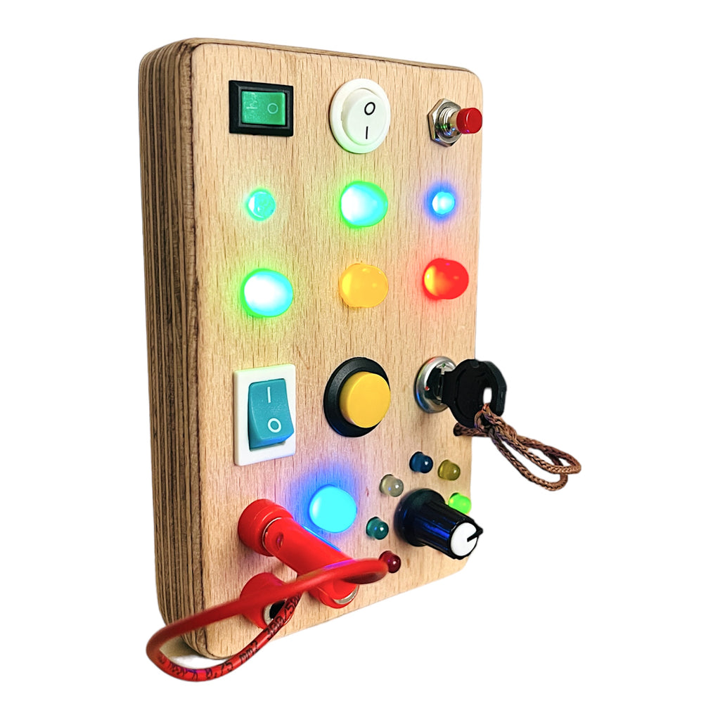 Rotary Sensory Baby Toy Travel Busy board for toddler