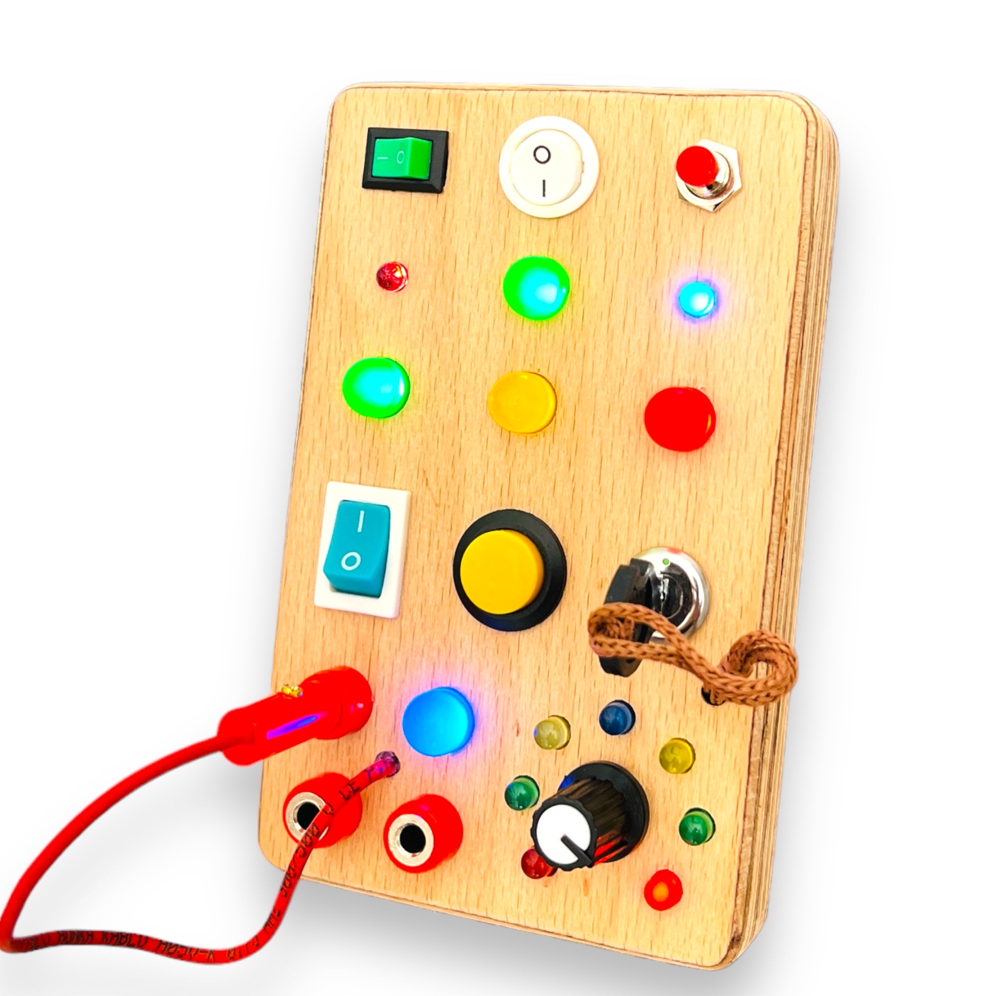 Rotary Sensory Baby Toy Travel Busy board for toddler