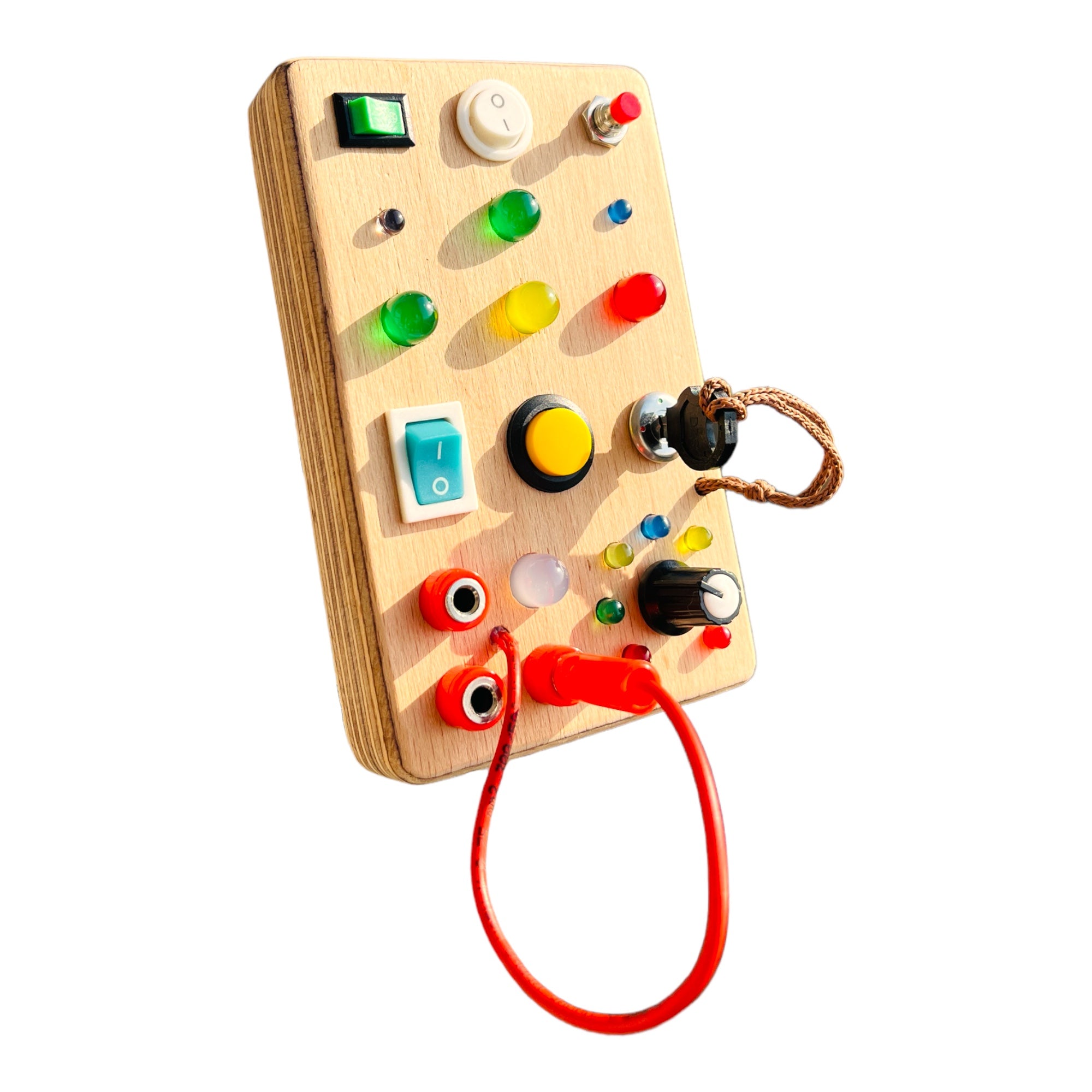 Rotary Sensory Baby Toy Travel Busy board for toddler