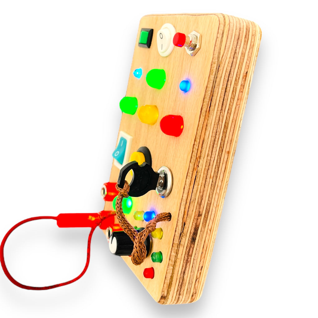 Rotary Sensory Baby Toy Travel Busy board for toddler