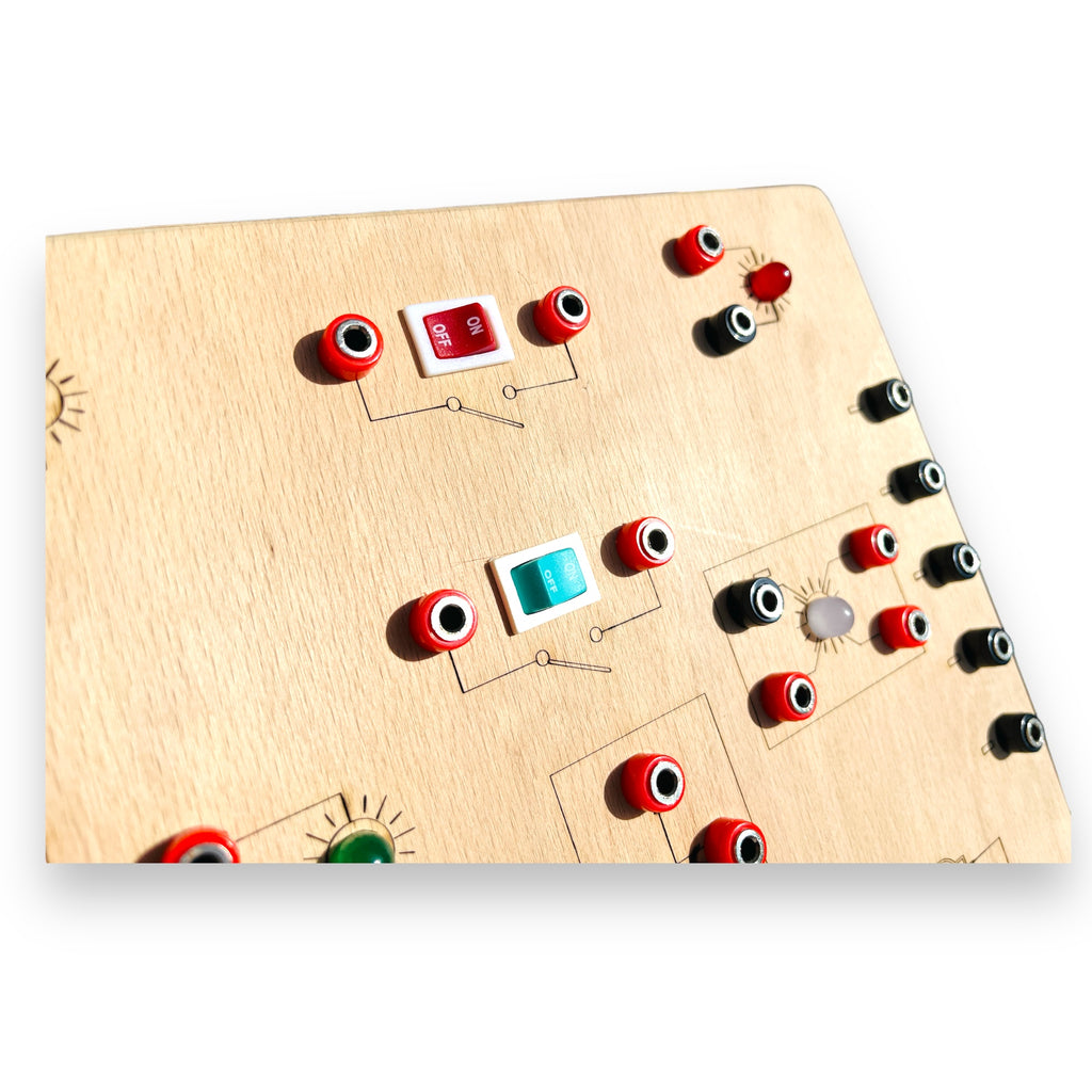 Circuit Panel For Smart Kids  ||  Computer Electronic Board Logic Gate