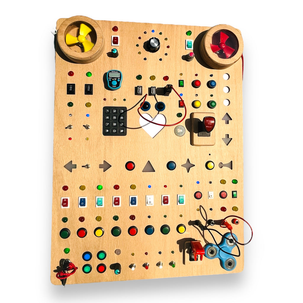 Galaxy the Gigantic Busy Board for Toddlers || Submarine Control Panel