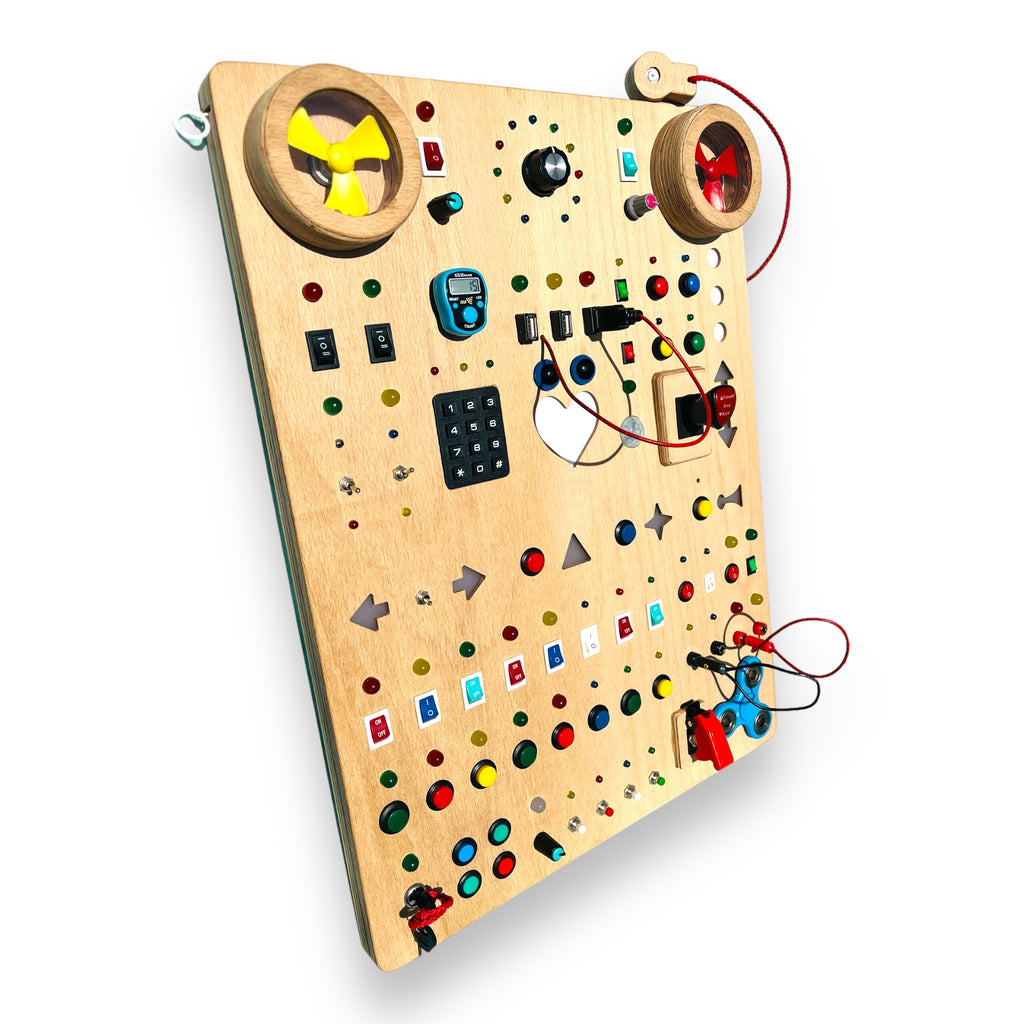 Galaxy the Gigantic Busy Board for Toddlers || Submarine Control Panel