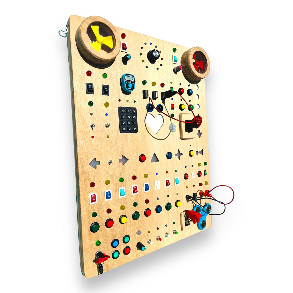 Galaxy the Gigantic Busy Board for Toddlers || Submarine Control Panel