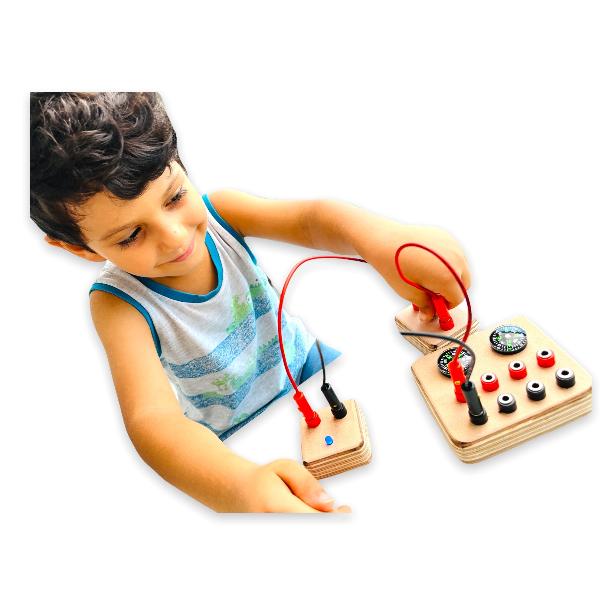 Handmade Wooden Circuit Board: STEM Educational Toy