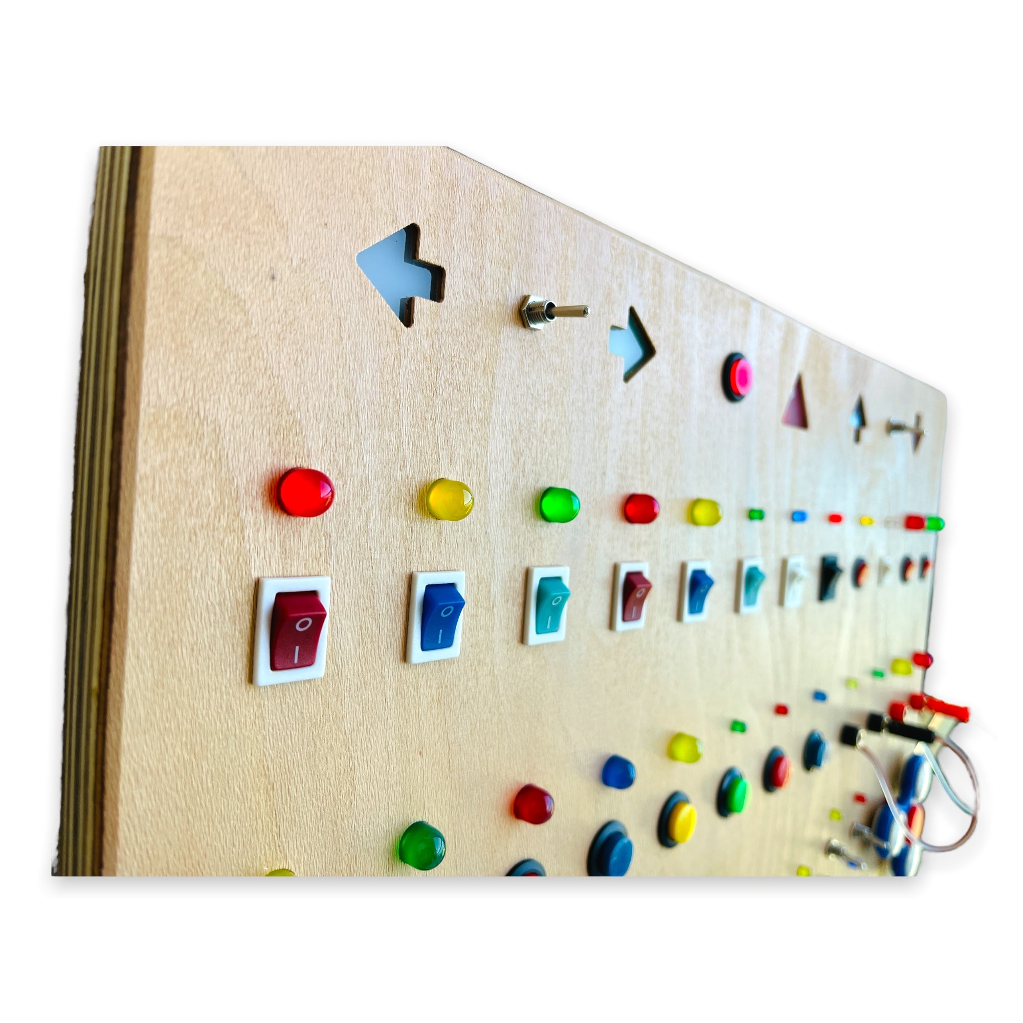 Mega Montessori Baby Toy Wooden Wall Busy Board for Toddlers