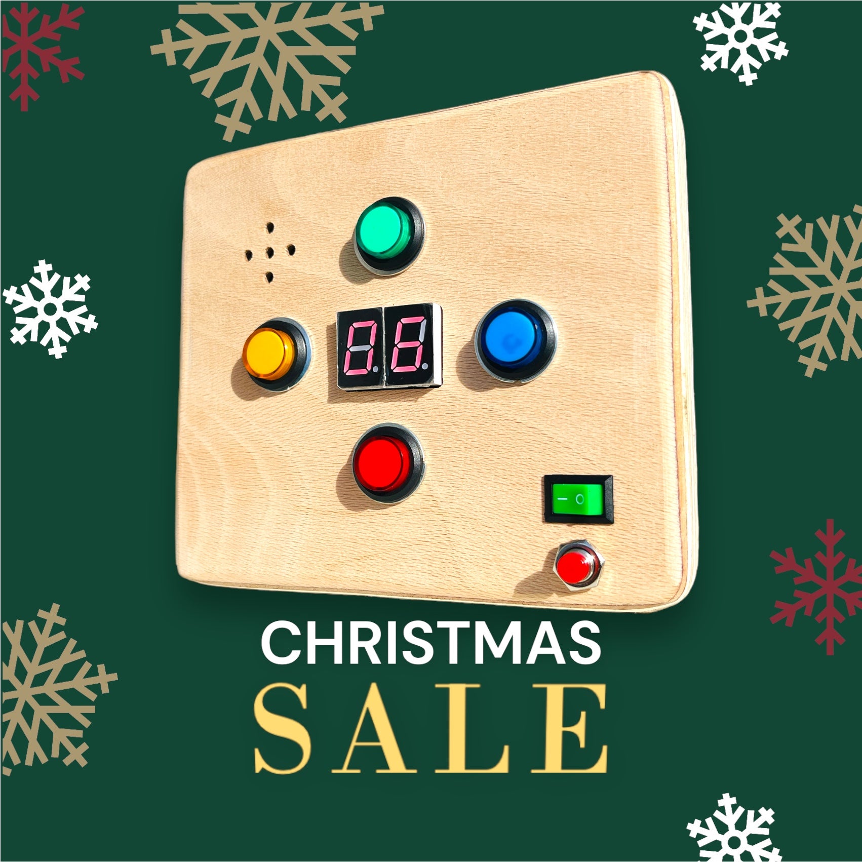 Simon Game Handmade Wooden Montessori Game Toy