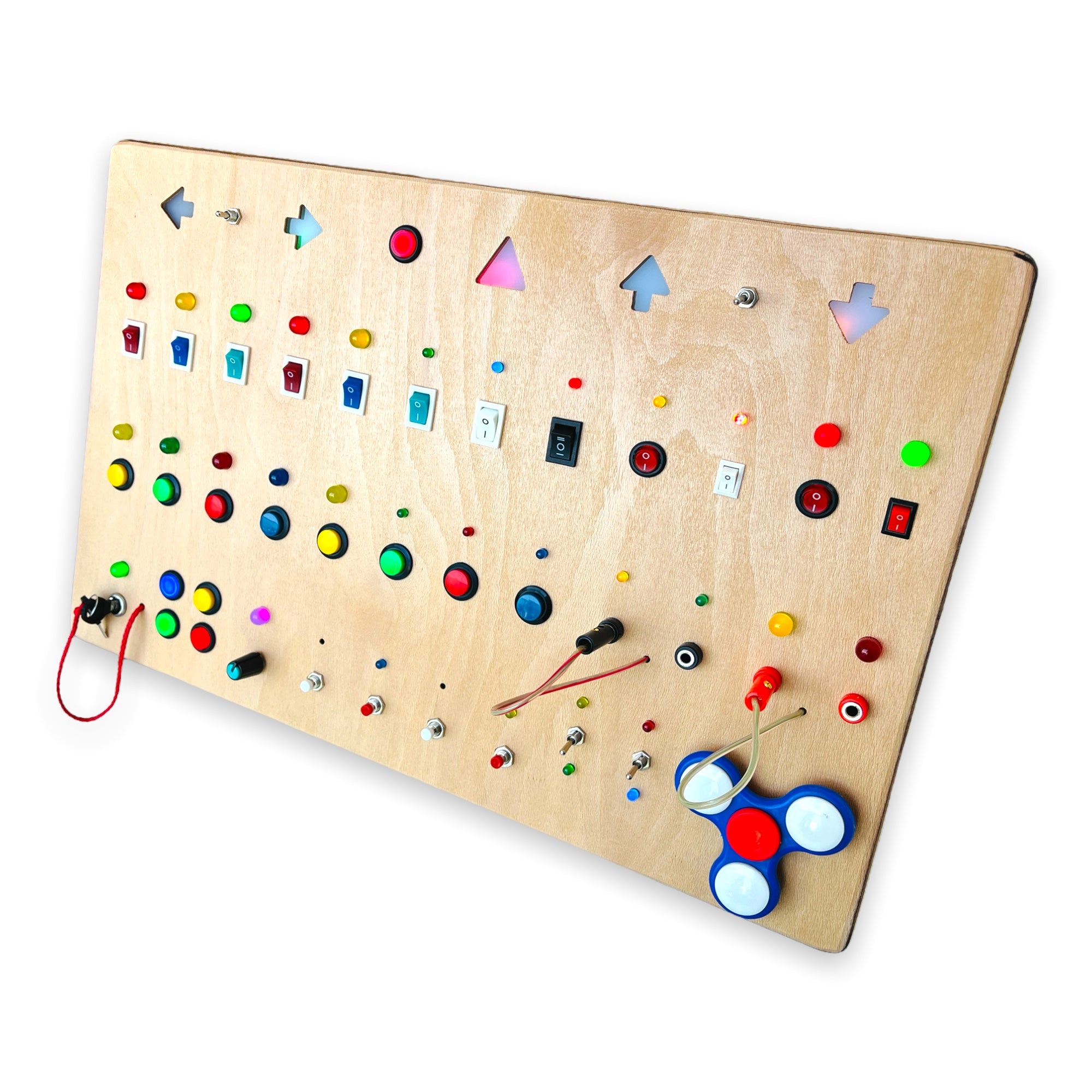 Mega Montessori Baby Toy Wooden Wall Busy Board for Toddlers