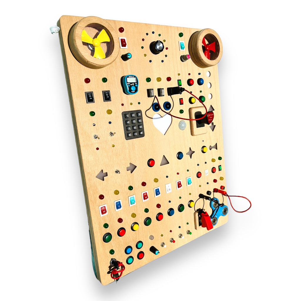 Galaxy the Gigantic Busy Board for Toddlers || Submarine Control Panel