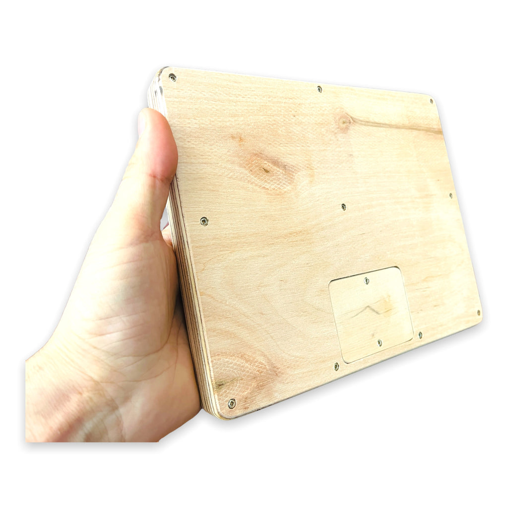 Handmade Toddler Craft Busyboard - Soft Light Button Switch Control Panel