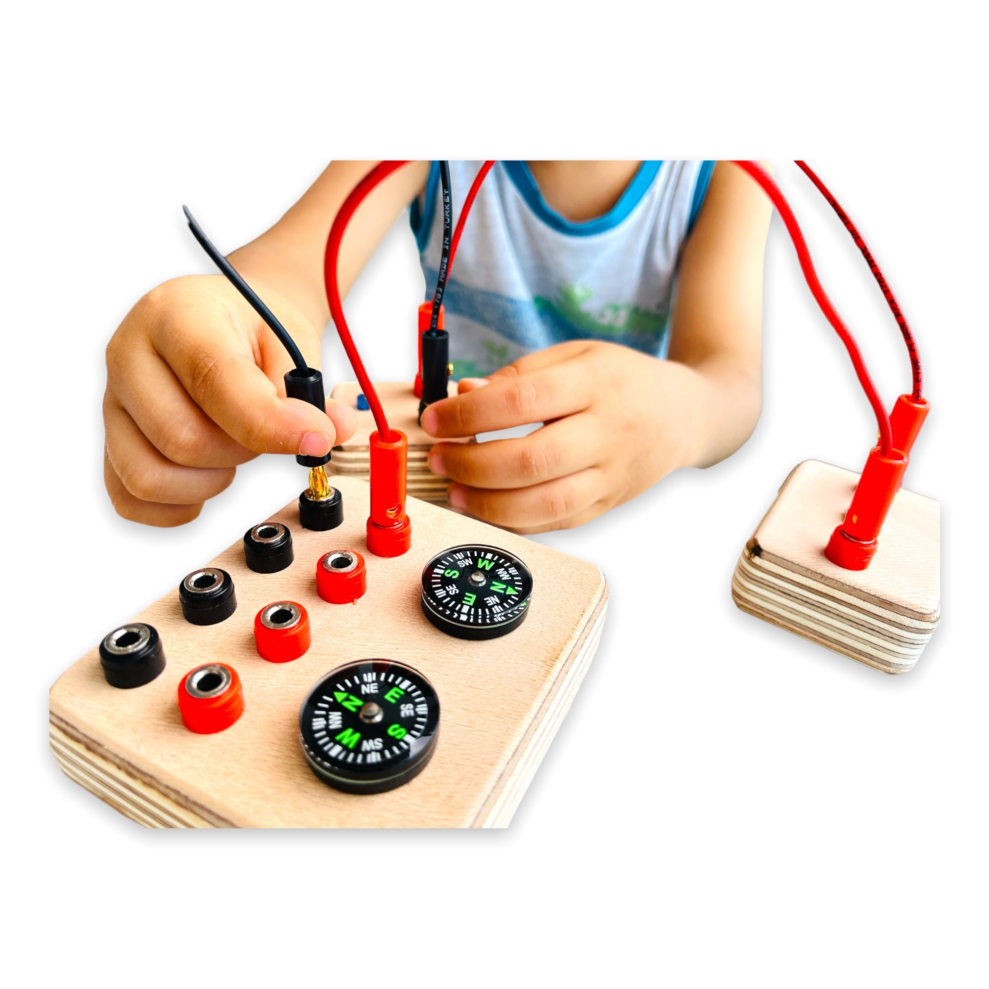 Handmade Wooden Circuit Board: STEM Educational Toy