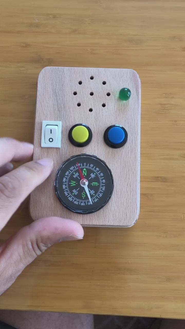 Handmade Wooden Jukebox: Toddler Music Player with 100 Kids Songs | Gift for Christmas