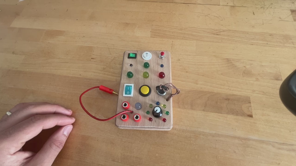 Rotary Sensory Baby Toy Travel Busy board for toddler