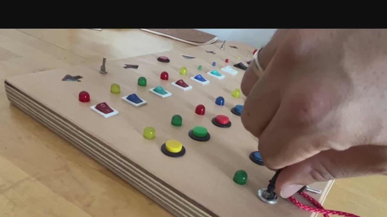 Mega Montessori Baby Toy Wooden Wall Busy Board for Toddlers